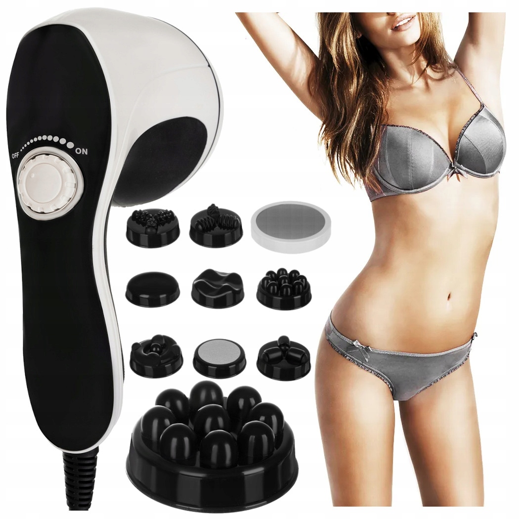 Masażer do Ciała Wyszczuplający Antycellulitowy 9w1 UJĘDRNIAJĄCY SKÓRĘ Marka bez marki