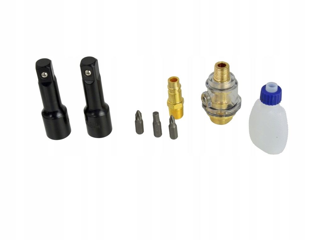 GRZECHOTKA PNEUMATYCZNA 1/2 Z ZESTAWEM NASADEK Rozmiar trzpienia 1/2''