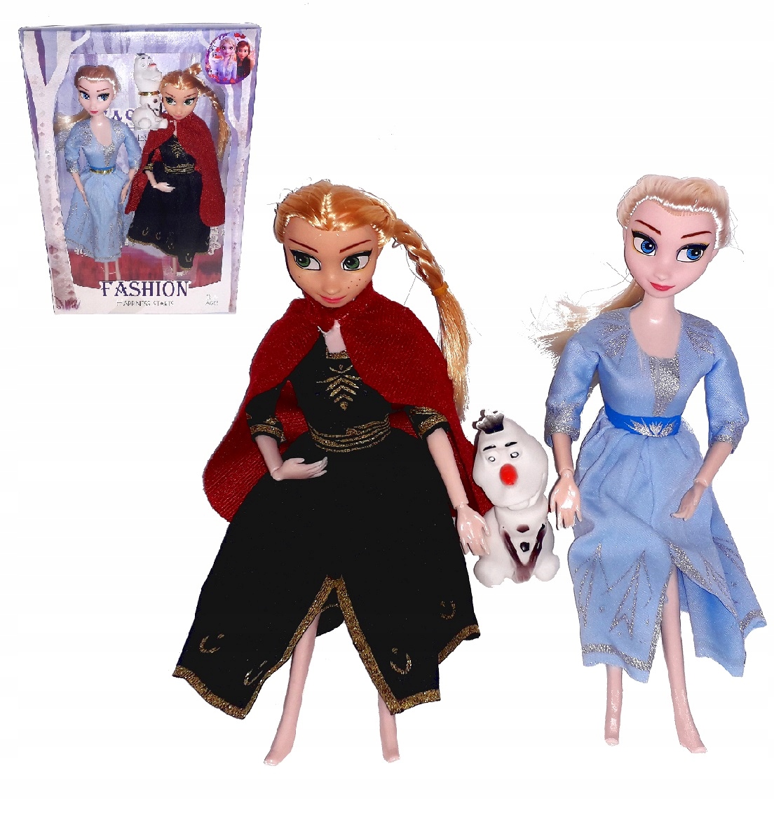 

Frozen 2 Zestaw 2 lalek Lalka Anna Elsa Olaf 6273
