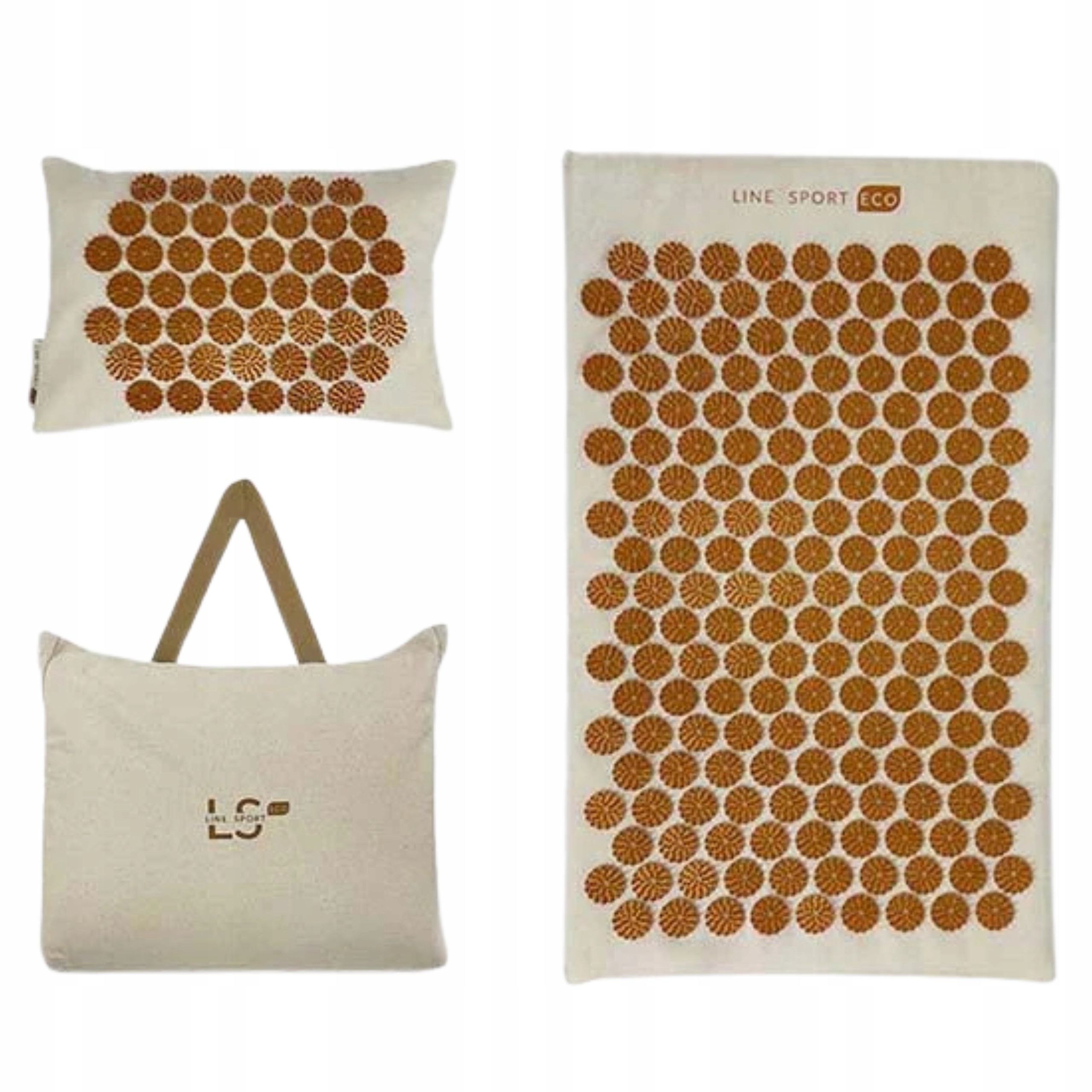 Mata do Akupresury Eco Zestaw Zdrowotna Akumata Bawełna Polska Line Sport