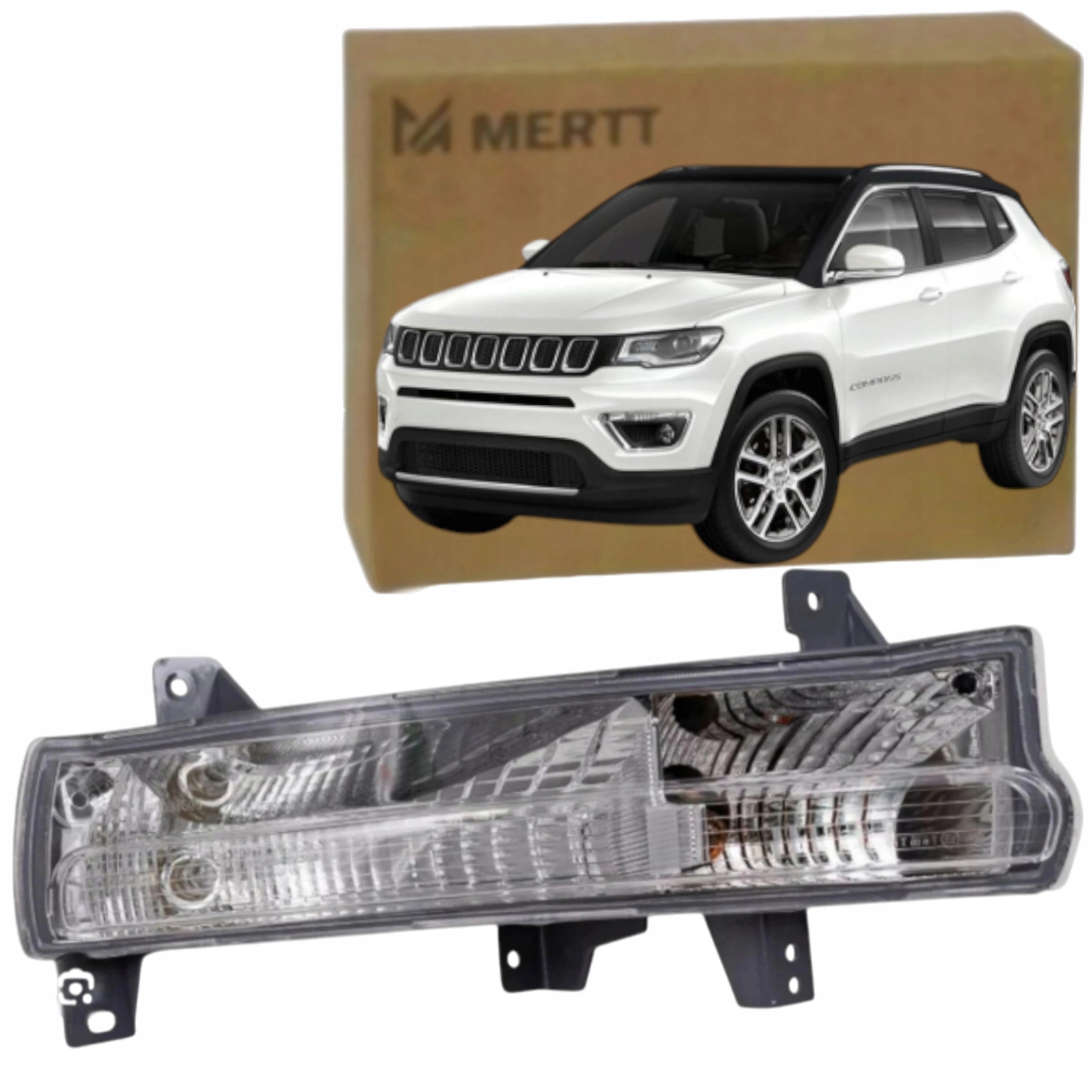 Jeep Compass II Mp 2017-2020 Směrovka Pravý nárazník parkovací lampa