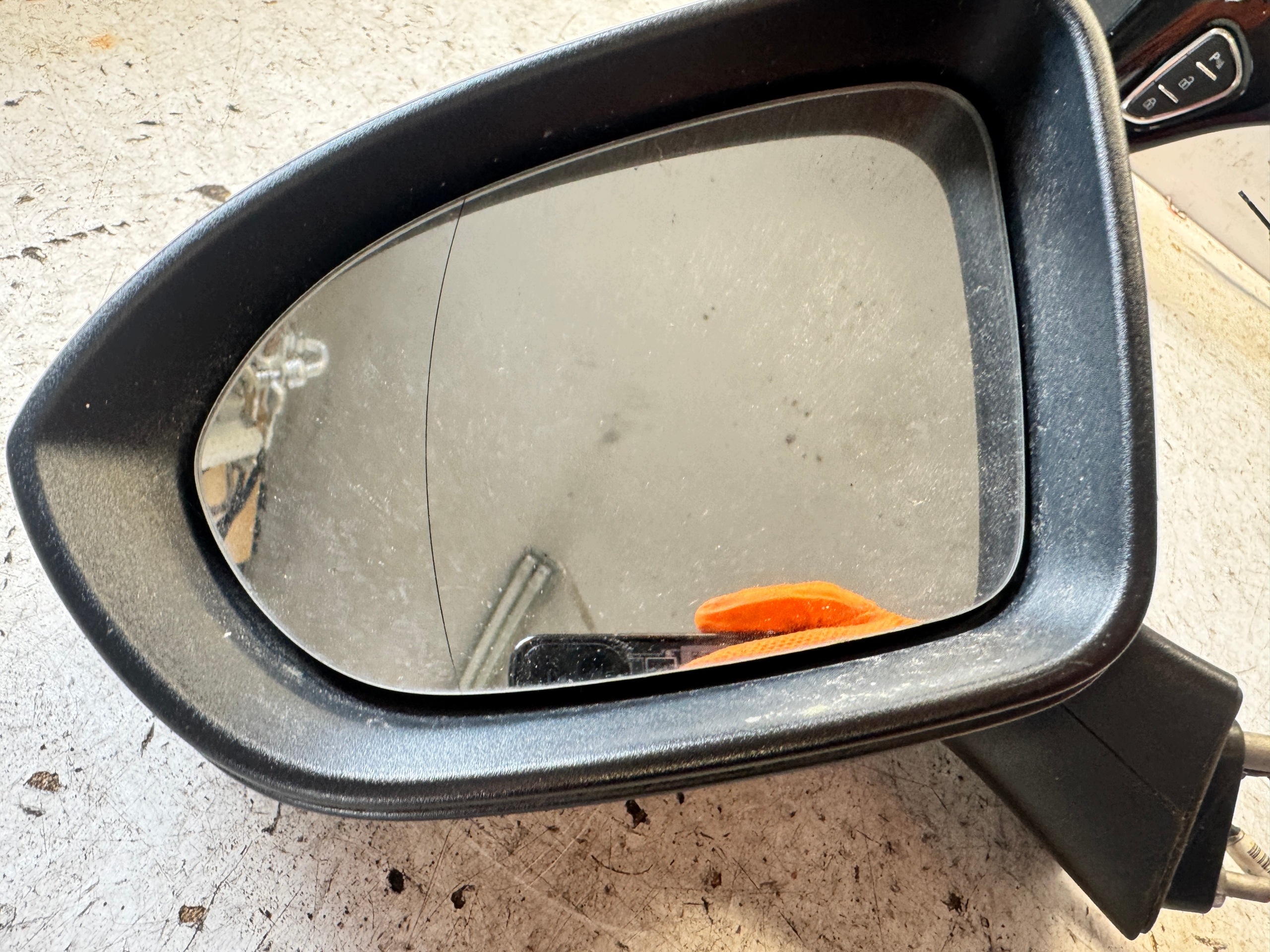 OPEL ASTRA K mirror left electrics 5 PIN Z176 EUROPA silver