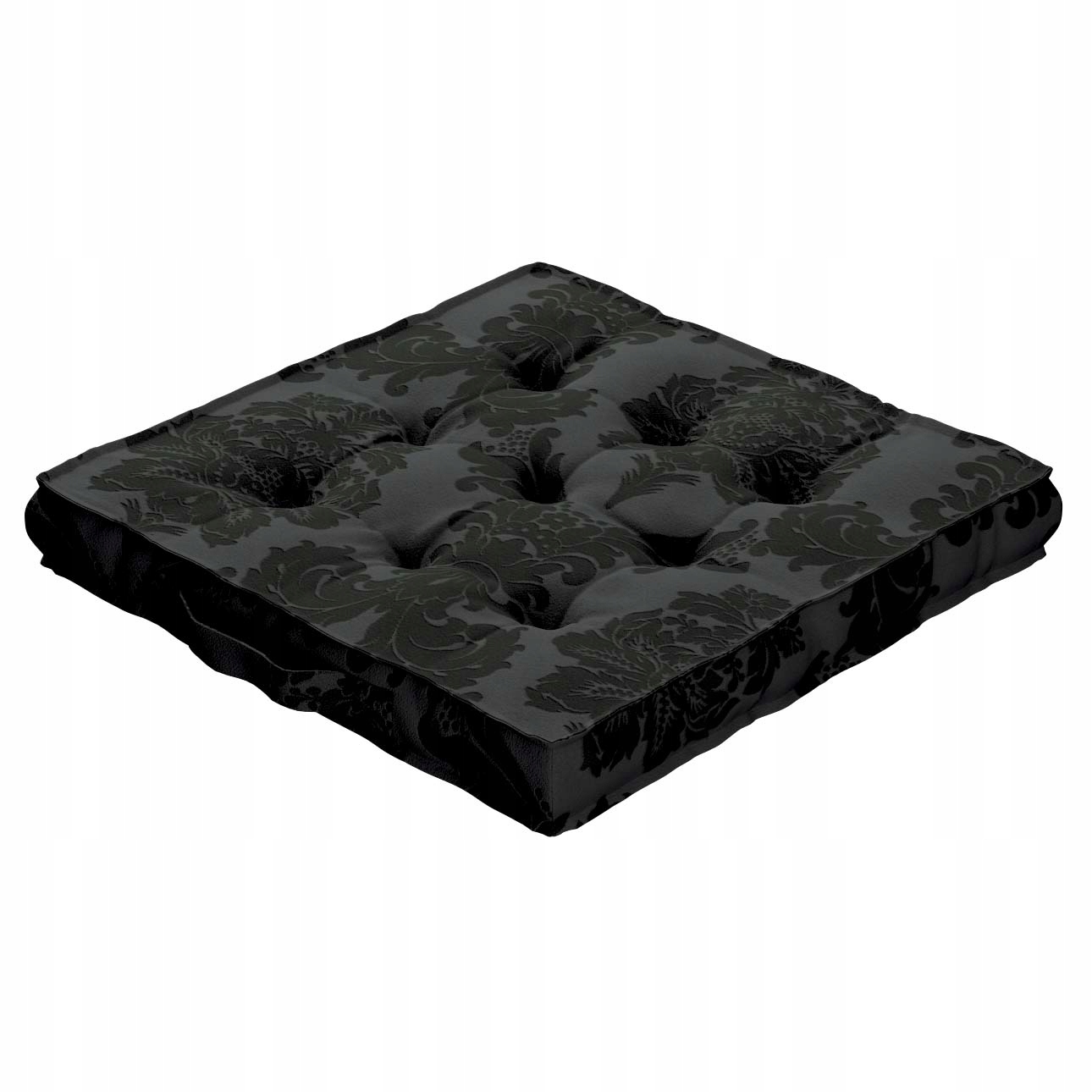 Dekoria Polštář na židli Kuba černý