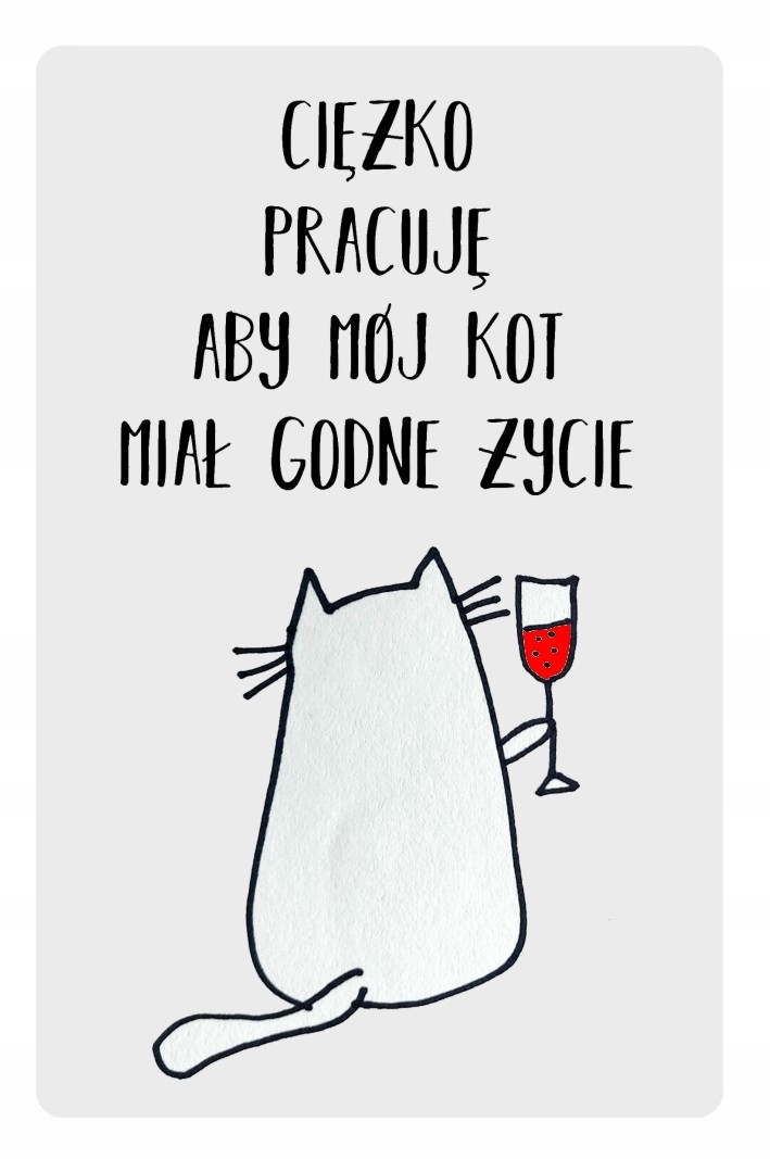 

Magnes ciężko pracuje aby mój kot miał godne życie