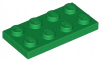 

Lego 3020 plytka 2x4 zielony 2 szt N
