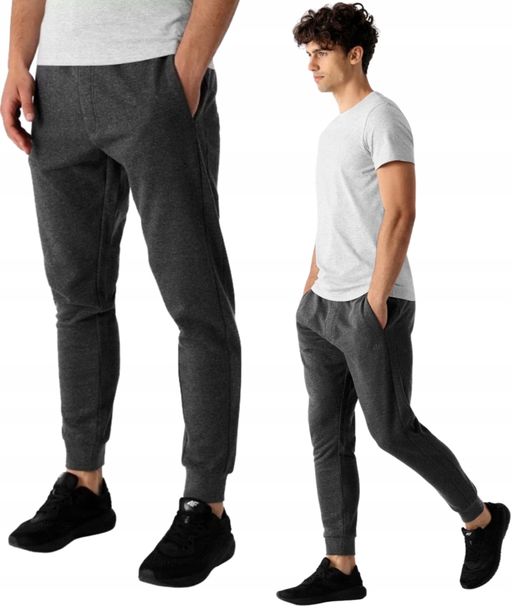 

Spodnie Dresowe Joggery Męskie 4F SPMD350 S