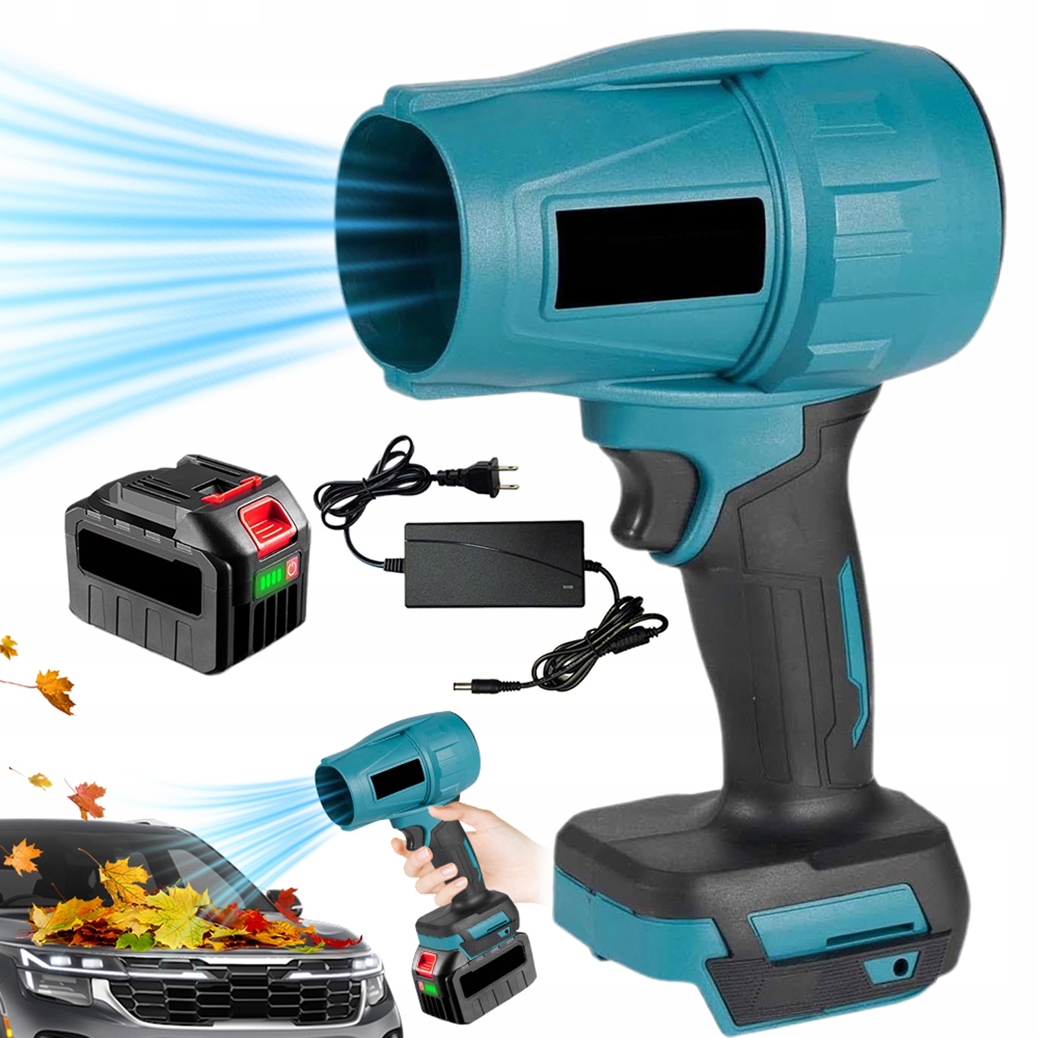 Foukač Bezdrátové 2000W pro průmyslové částice elektronického prachu