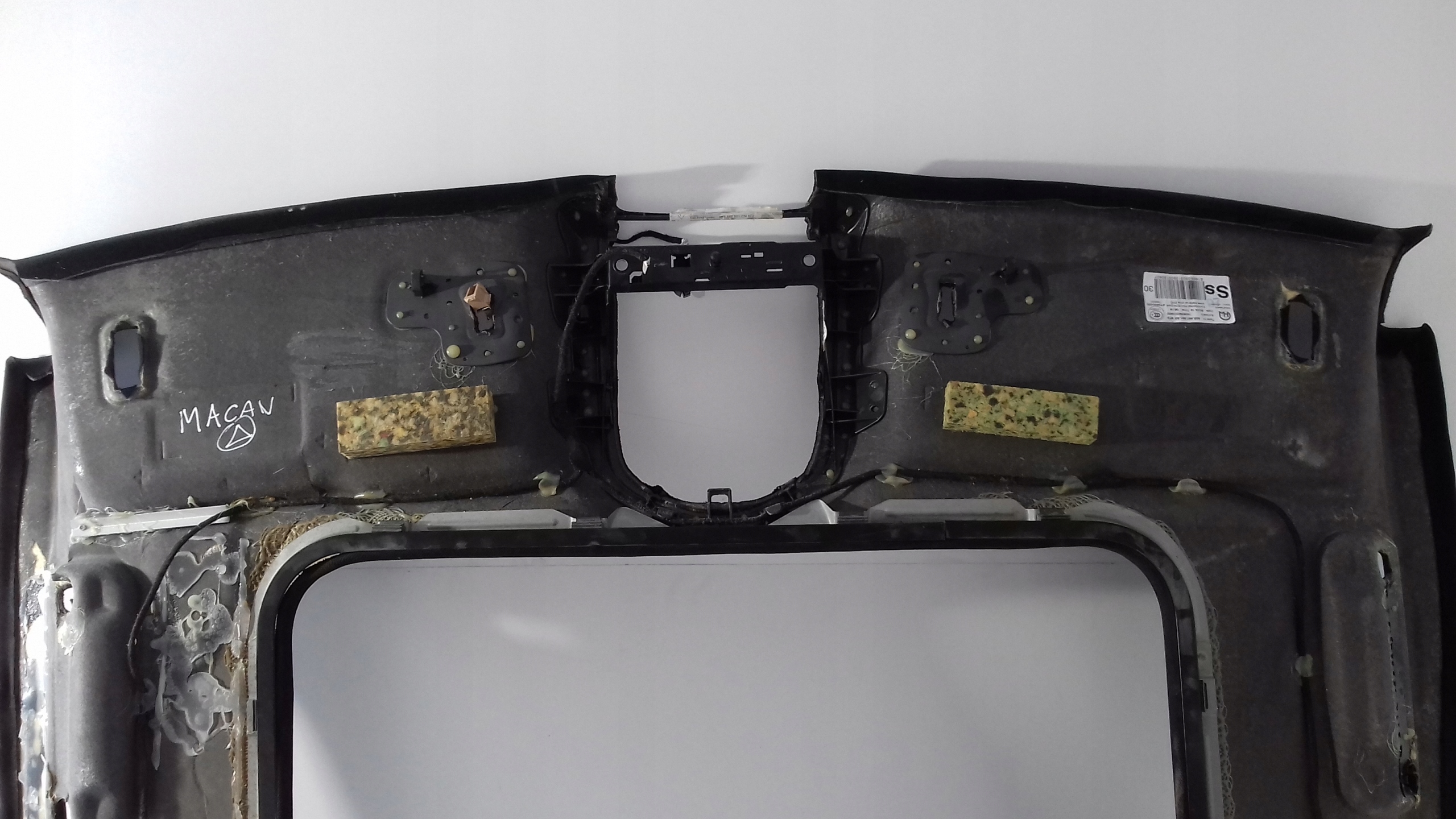 PORSCHE MACAN 95B roof upholstery black 95B867501