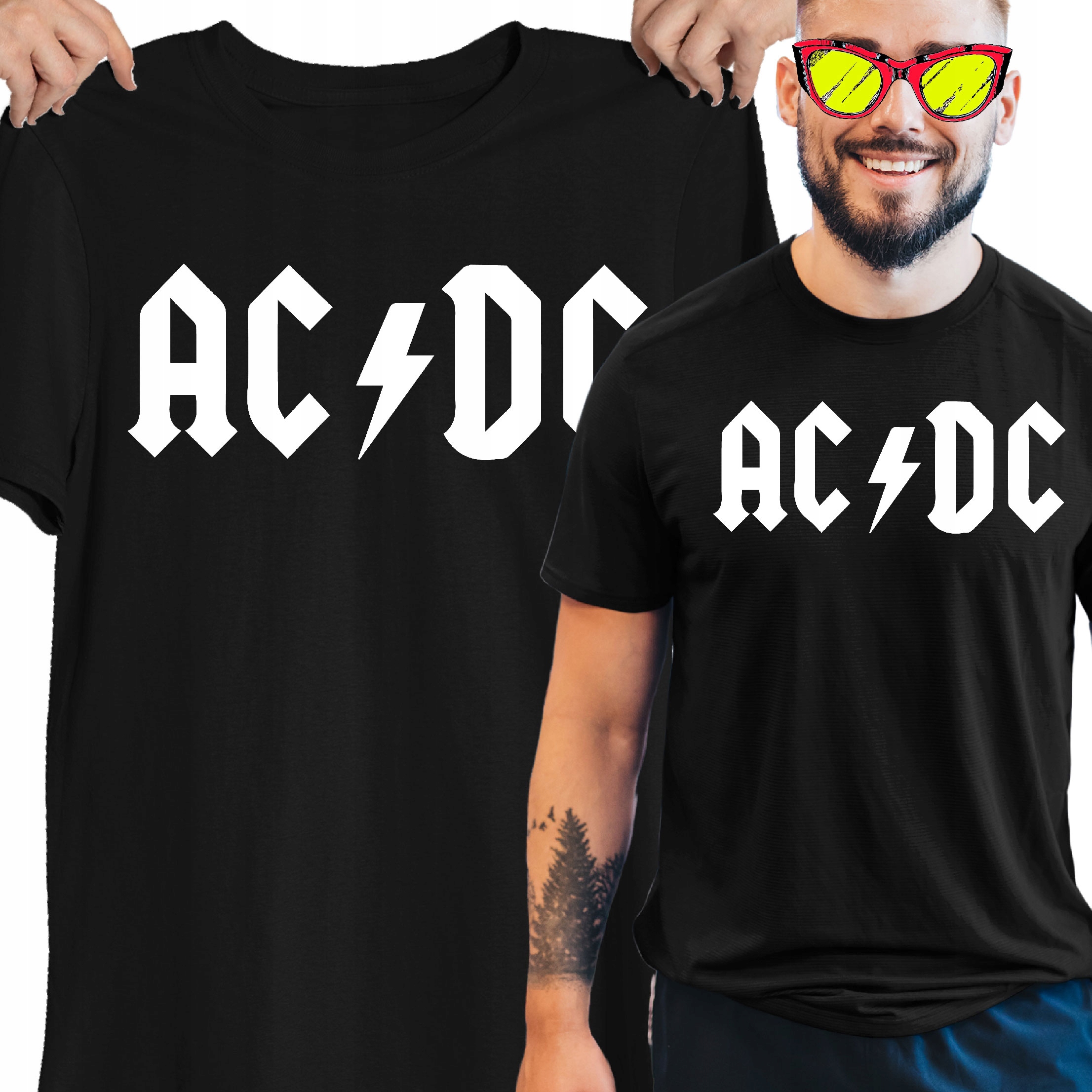 

Koszulka Unisex Acdc Metal Koncerty Muzyka Rock