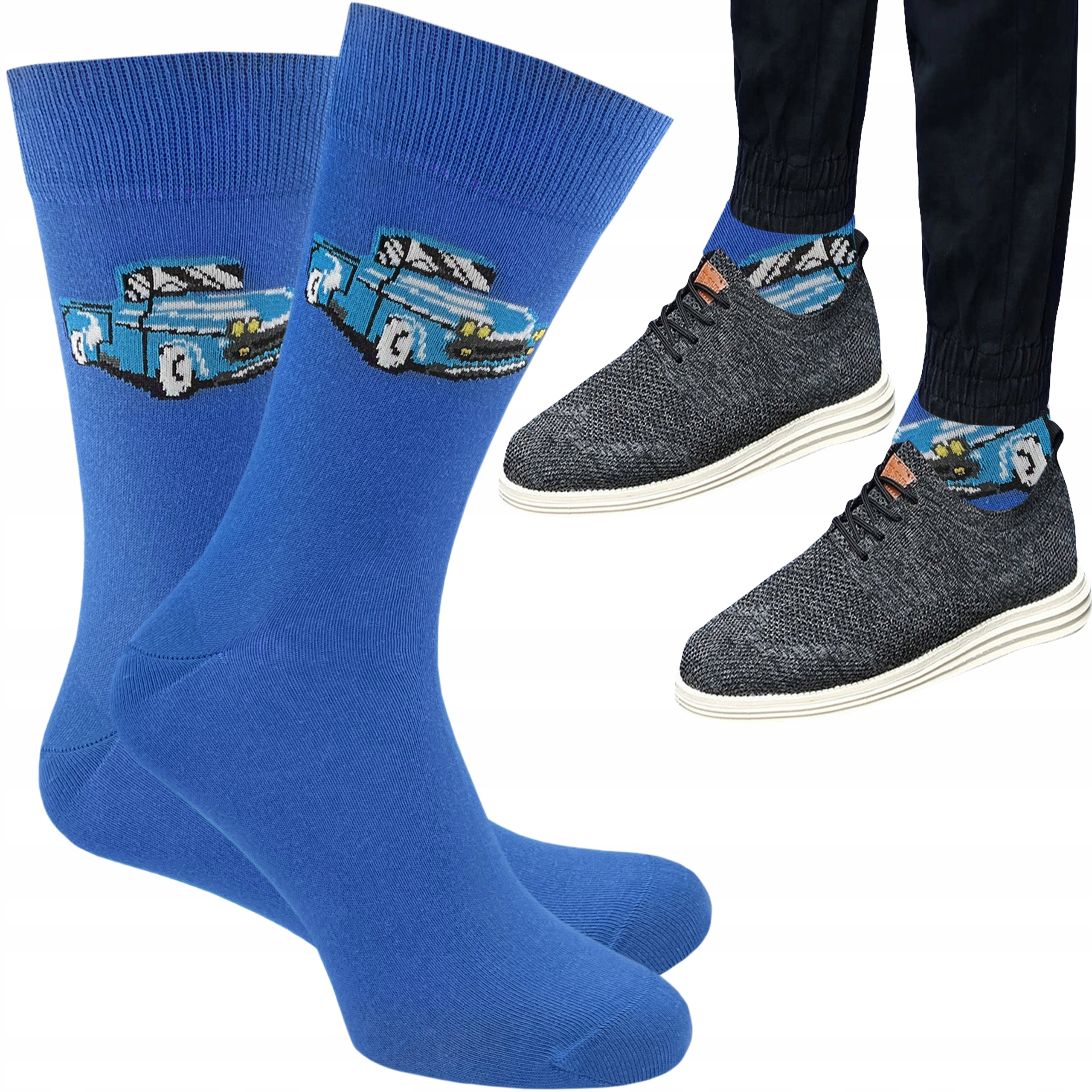 

Skarpety Męskie Wola Casual Auto Pickup 2 39/41