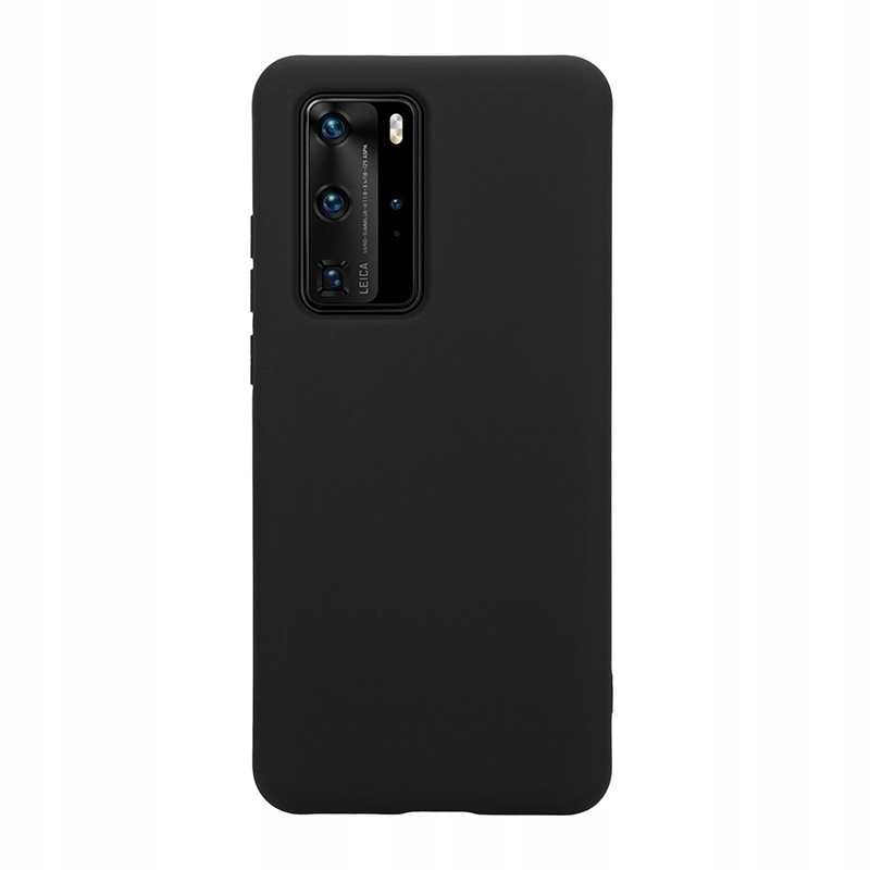 

Crong Color Cover Black case tył do Huawei P40 Pro