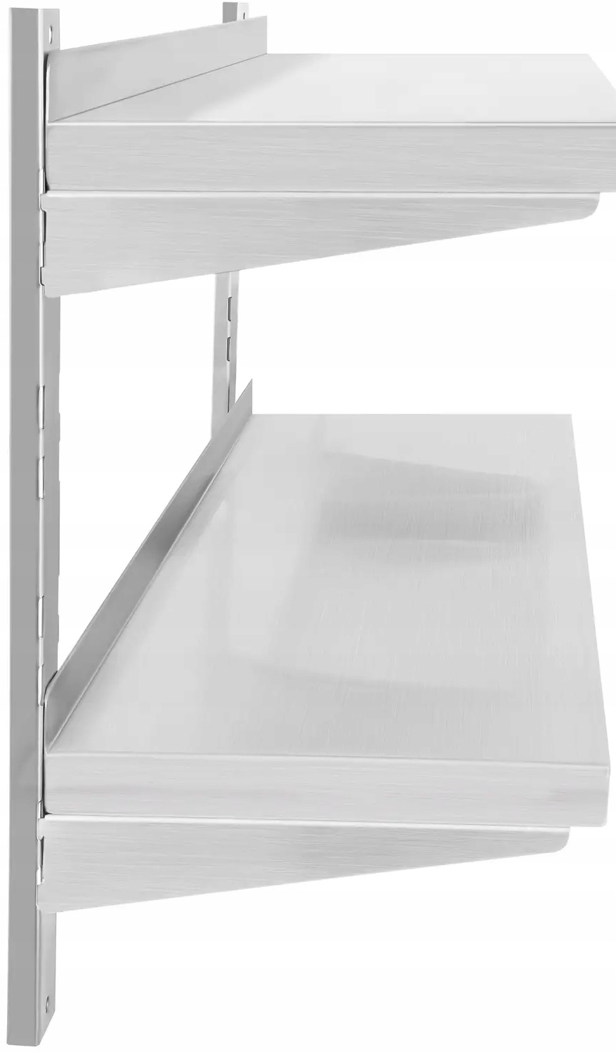 Półka wisząca nierdzewna 120x30 cm Royal Catering RCWR-120.2 10010360