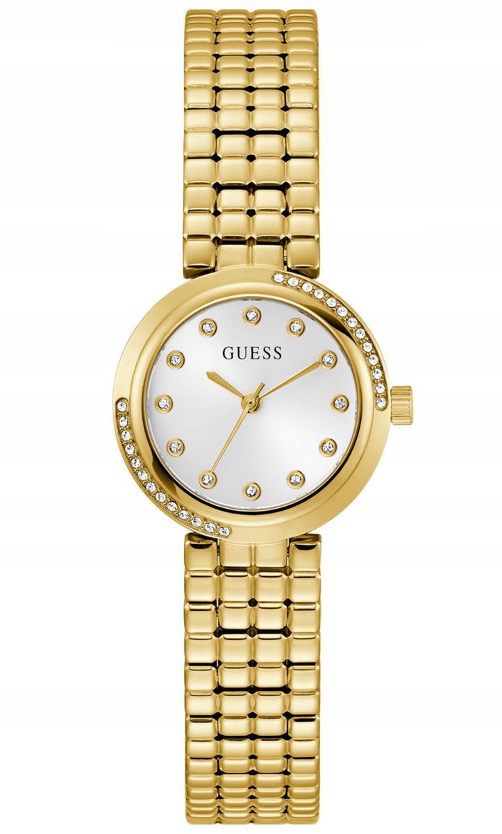 Dámské hodinky Guess GW0930L2 Zirkony zlaté