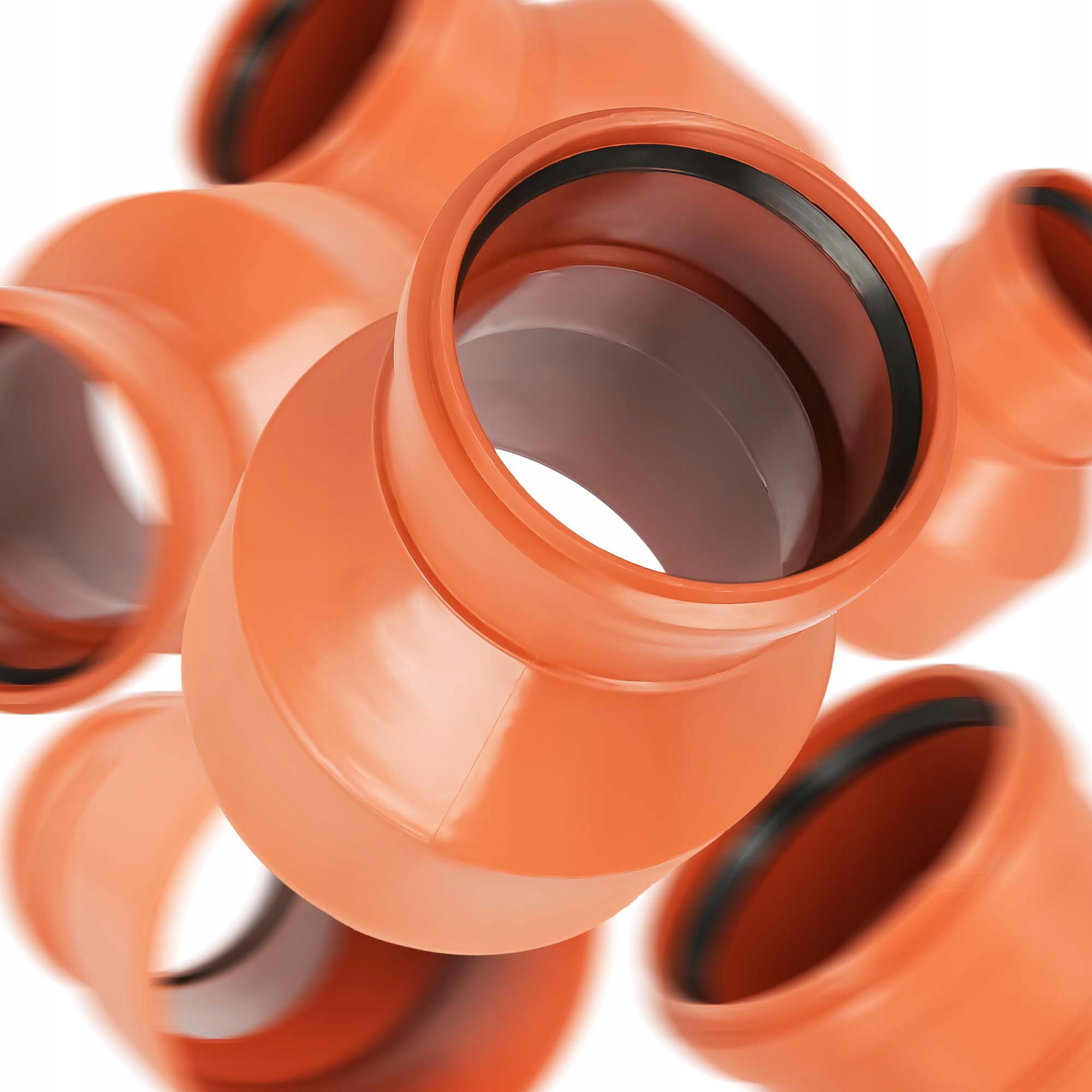 Redukcja KANALIZACYJNA 160x110 mm Rury PCV Złączka Łącznik DŁUGA Przejście Kod producenta MI040201002-V07