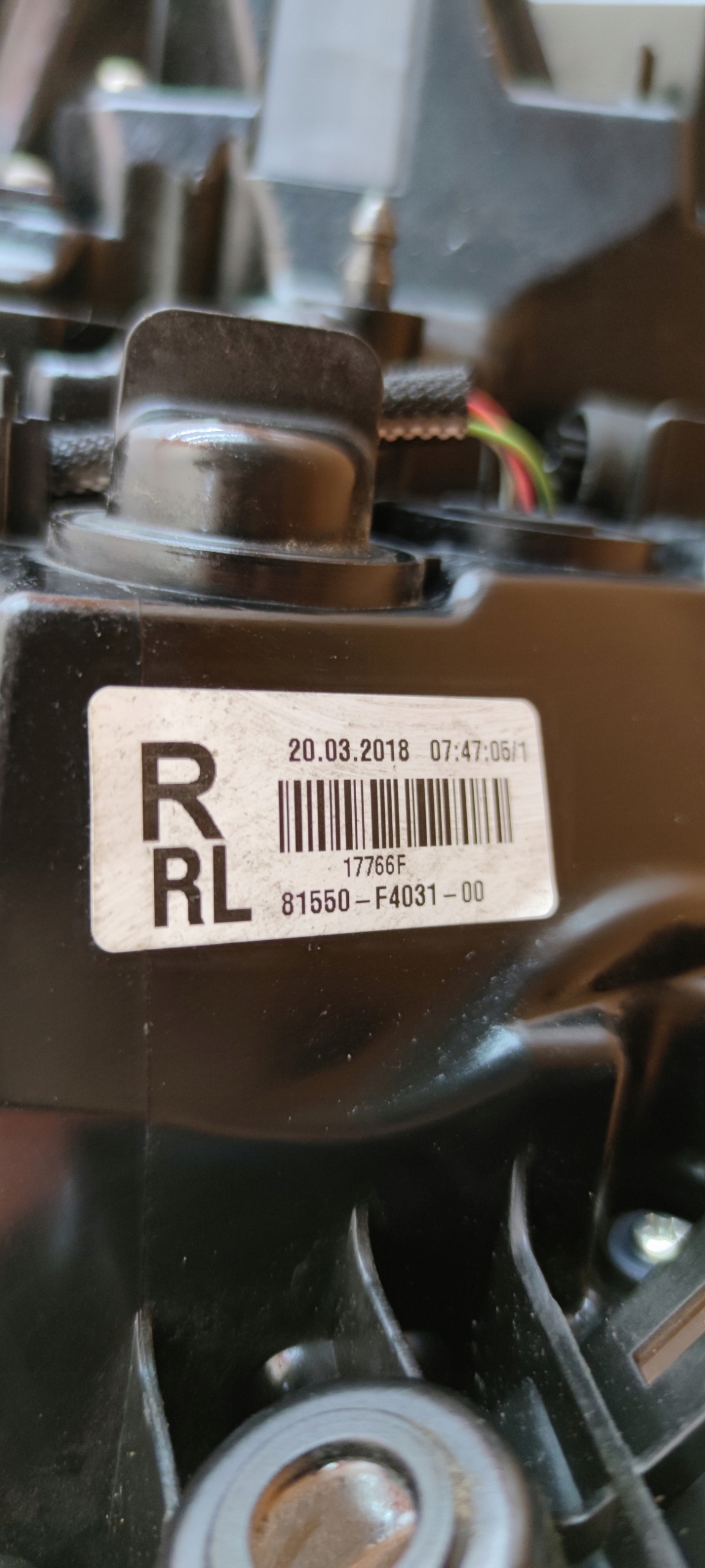 TOYOTA CHR C-HR right light rear part rear LED NAROZNA