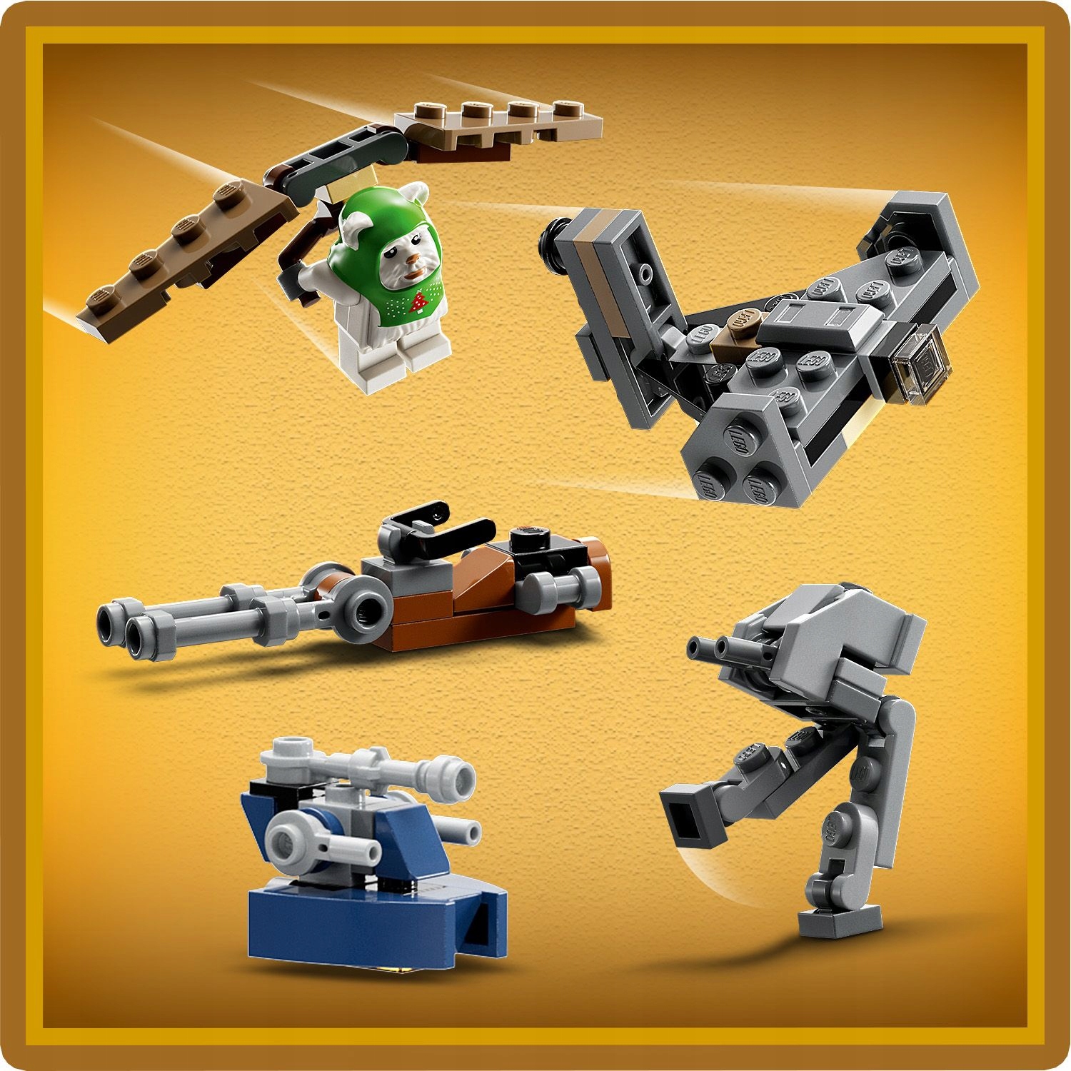 LEGO KALENDARZ ADWENTOWY GWIEZDNE WOJNY STAR WARS PREZENT 2023 ZESTAW KLOCK EAN (GTIN) 5702017417110
