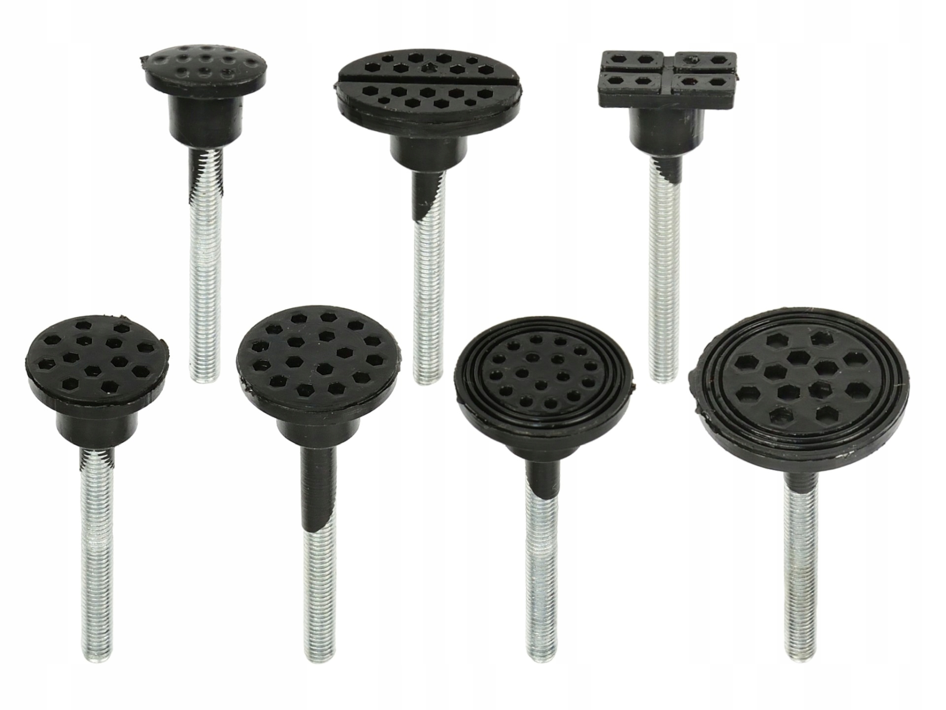 ZESTAW DO USUWANIA WYCIĄGANIA WGNIECEŃ W KAROSERII Elementy zestawu mostek