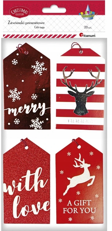 

Zawieszki Do Prezentów Świąteczne Titanum