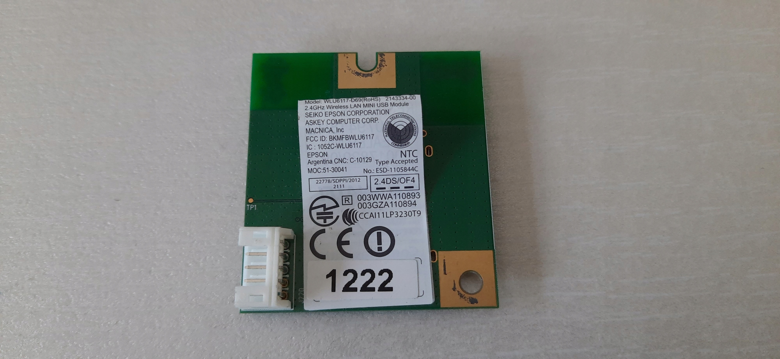 Canon K30356 Modół WI FI