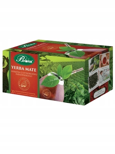 Levně 8x BiFix Admiral Tea zelený Yerba maté 10x4 40g