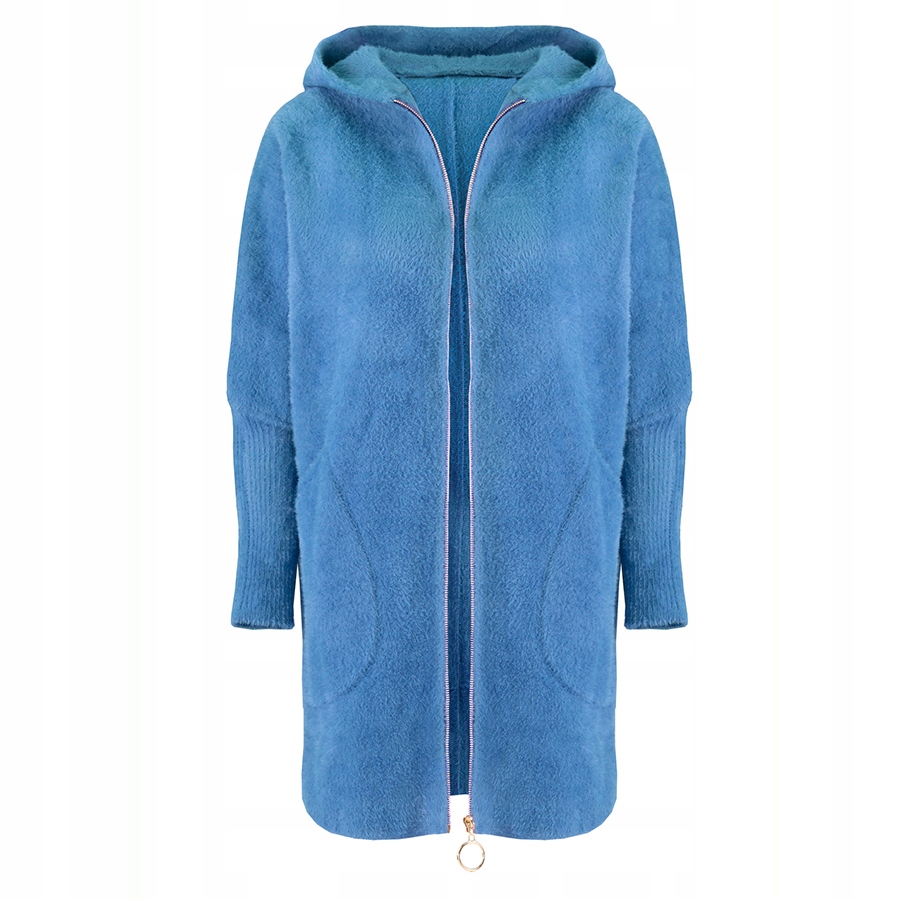 ALPAKI NA SUWAK PŁASZCZ WEŁNA KOLORY oversizeDŁUGI Marka Katmandi