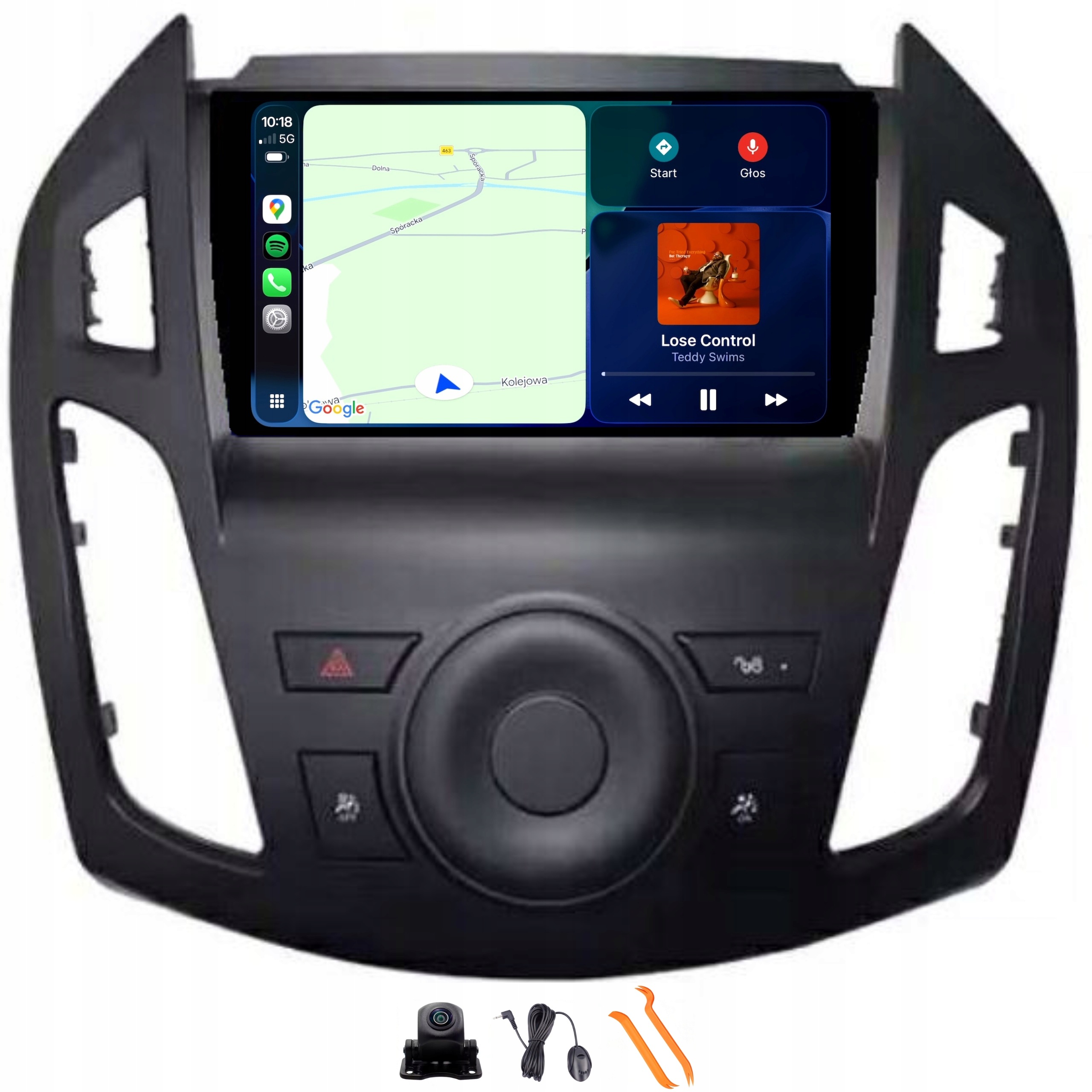 Rádio Android Navigácia Qled Carplay Lte 128GB Ford Tourneo Connect 13-18