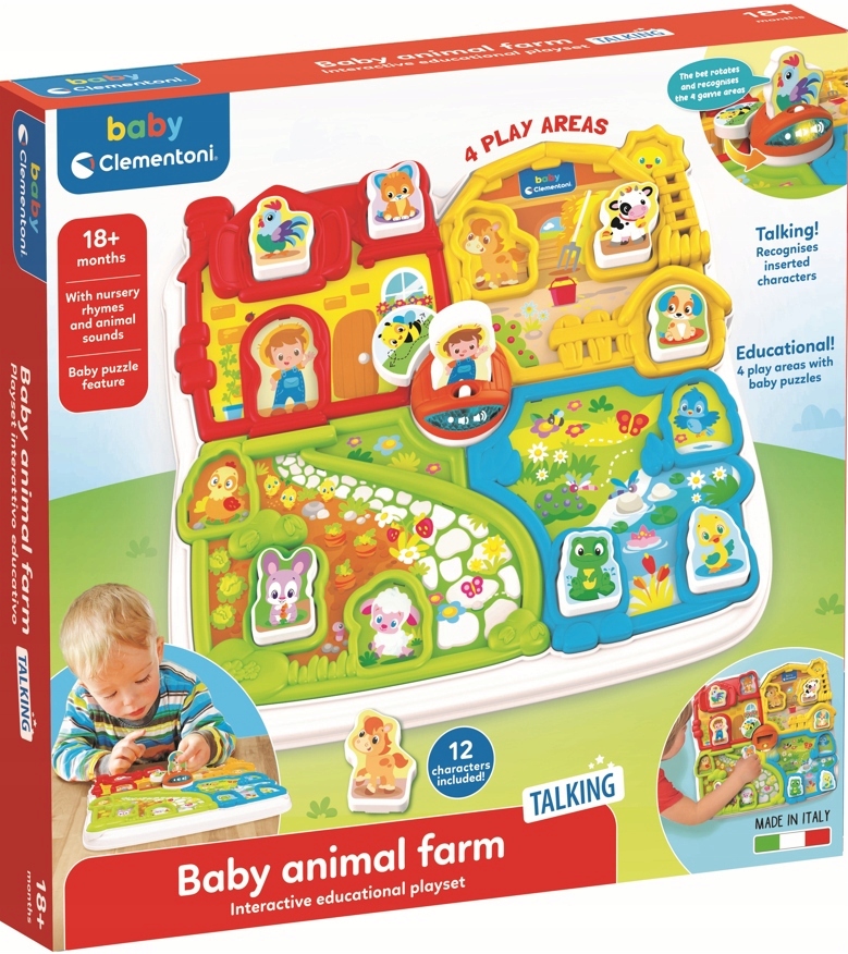 

Interaktywna Farma Ze Zwierzętami Baby Animal 18m+