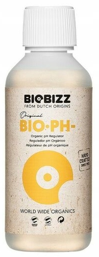

Biobizz ph minus 250ml Organiczny regulator ph
