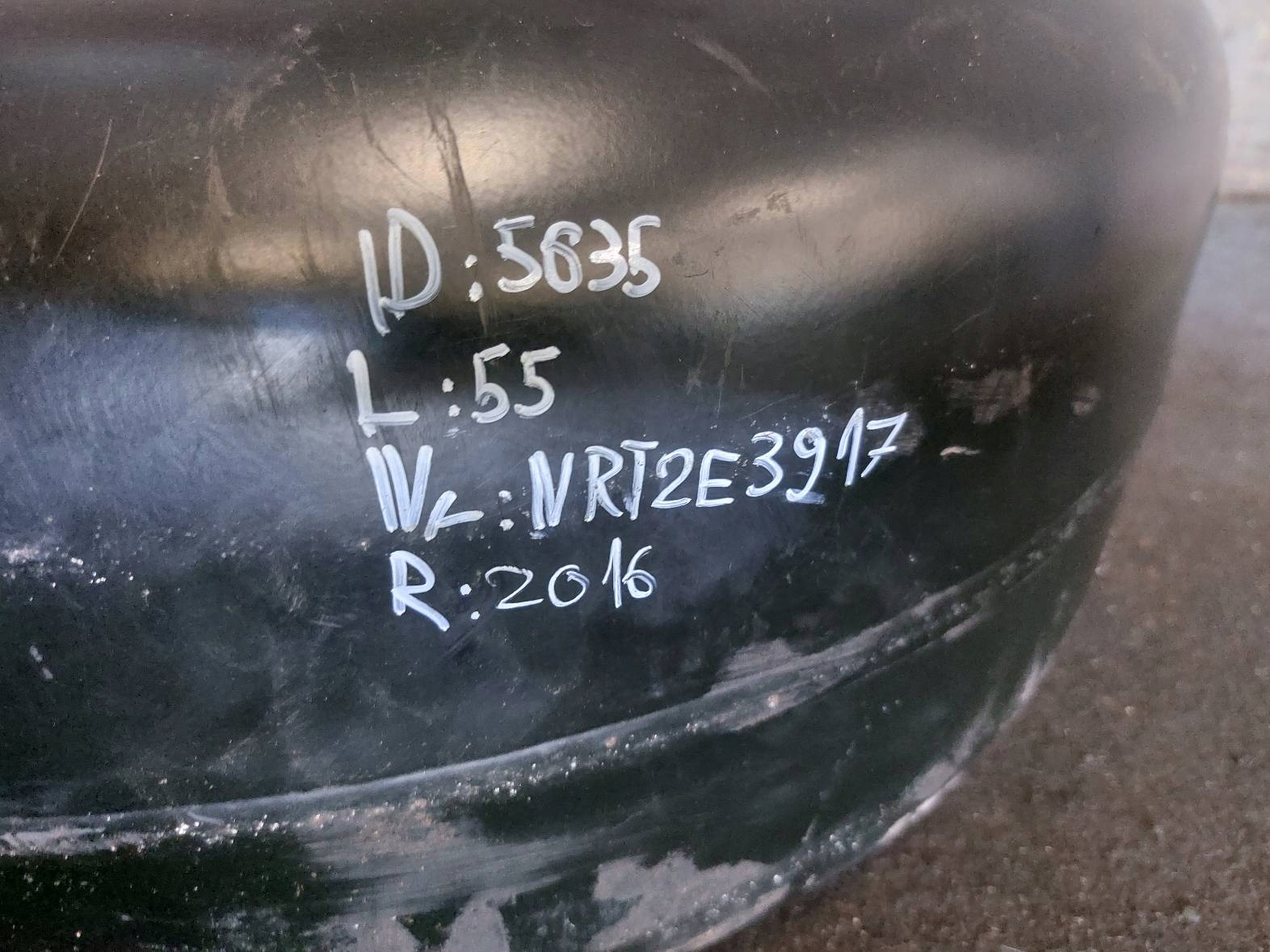 BUTLA GAZOWA ZBIORNIK LPG 55L 2026R ZAWÓR + PAPIER Wersja Europejska