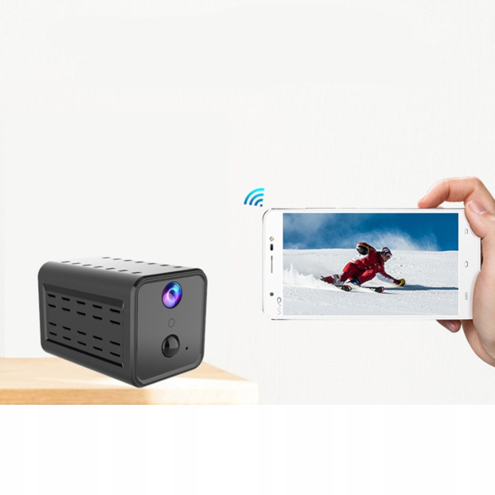 Bezprzewodowa Ukryta Kamera 3MPx WiFi PIR ALARM Informacje dodatkowe wbudowana lampa Wi-Fi