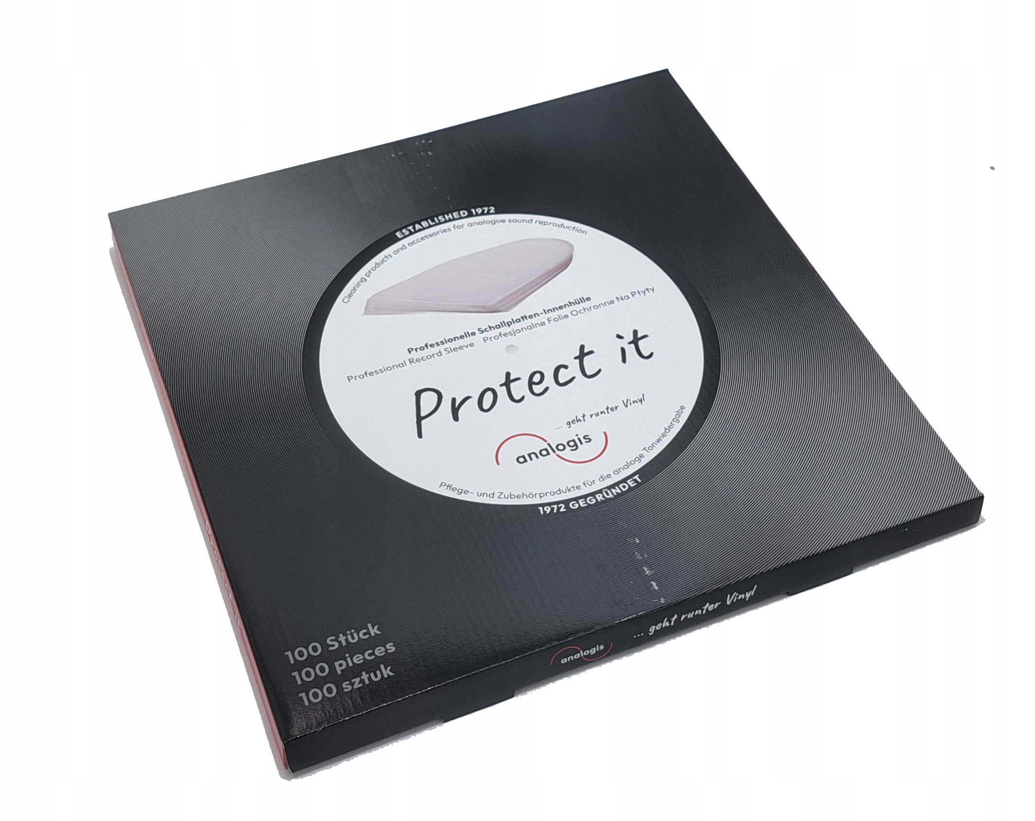 Obálkové trička na vinylové desky Analogis Protect It 100 kusů