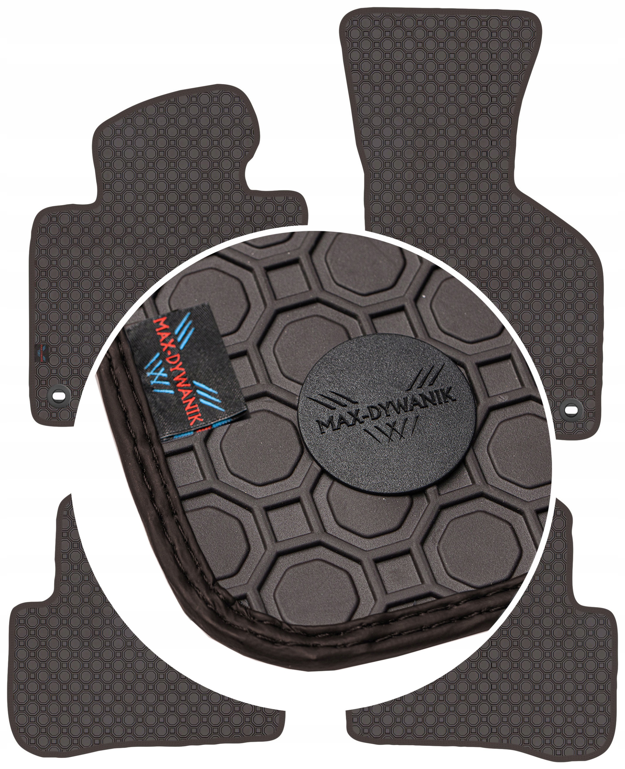 Vw Passat B6 2005-2010 Koberce Hnedé