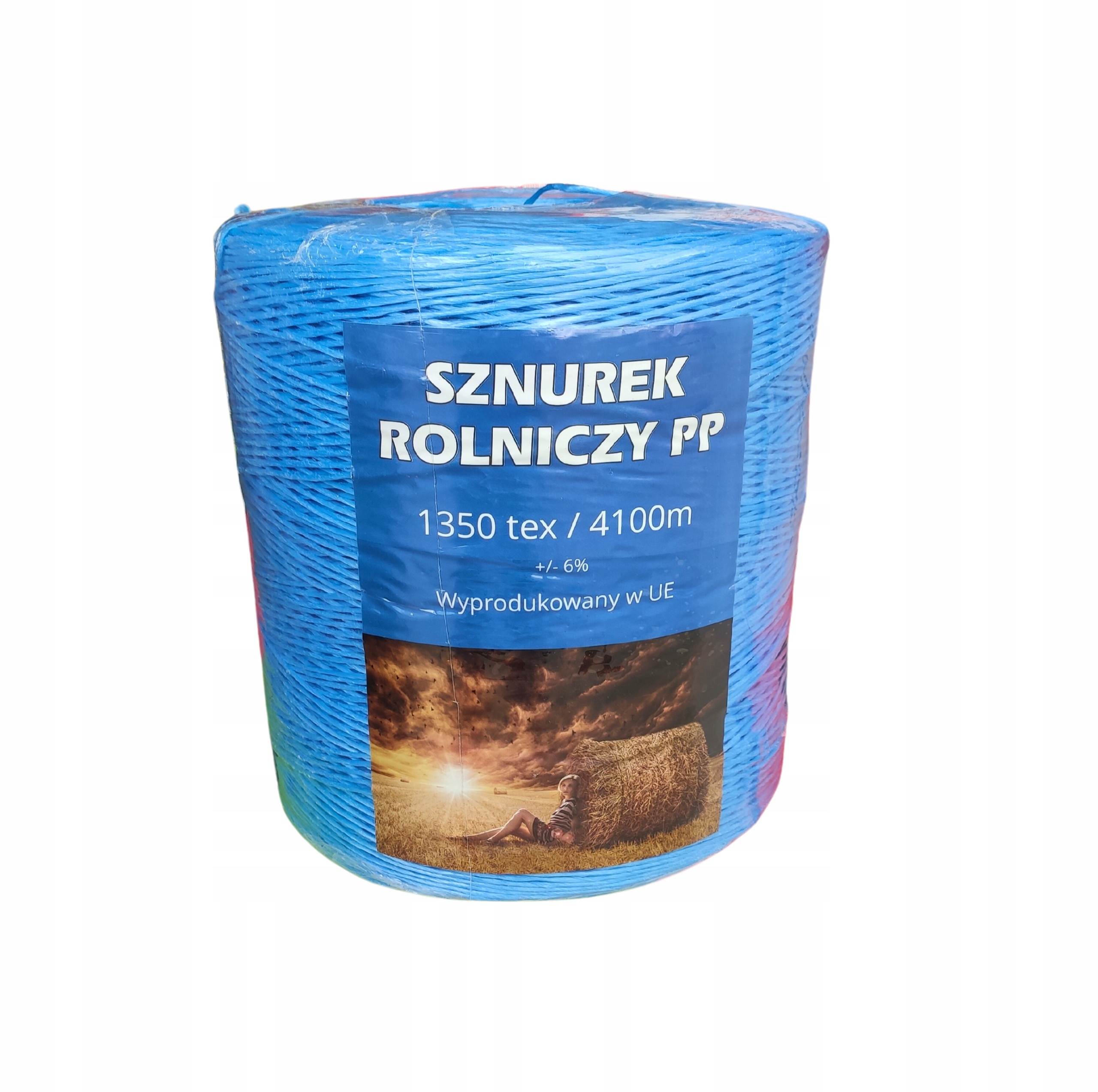 SZNUREK ROLNICZY DO PRASY NIEBIESKI 1350TEX 4100M BALLER TWINE