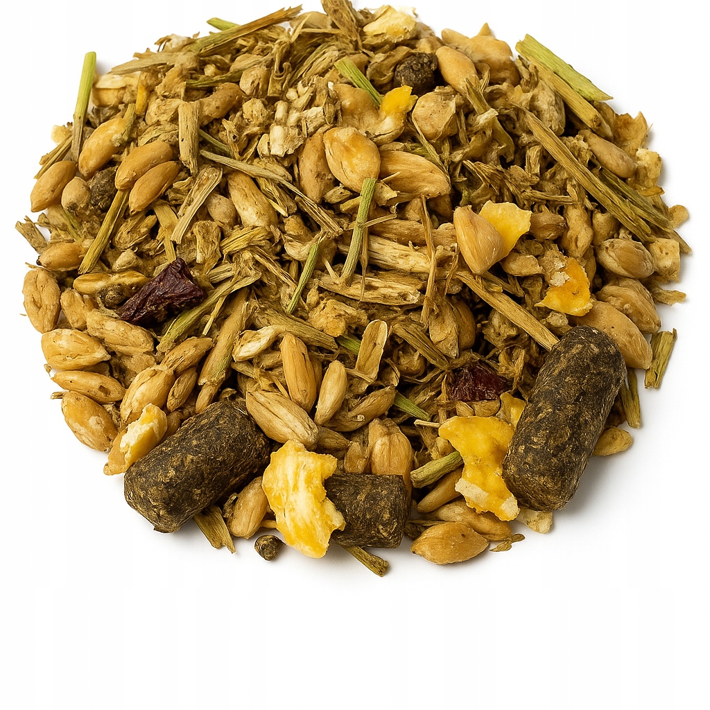 Krmivo pro koně Basic Krmivo vyvážené se sečkou a vitamíny 20 kg