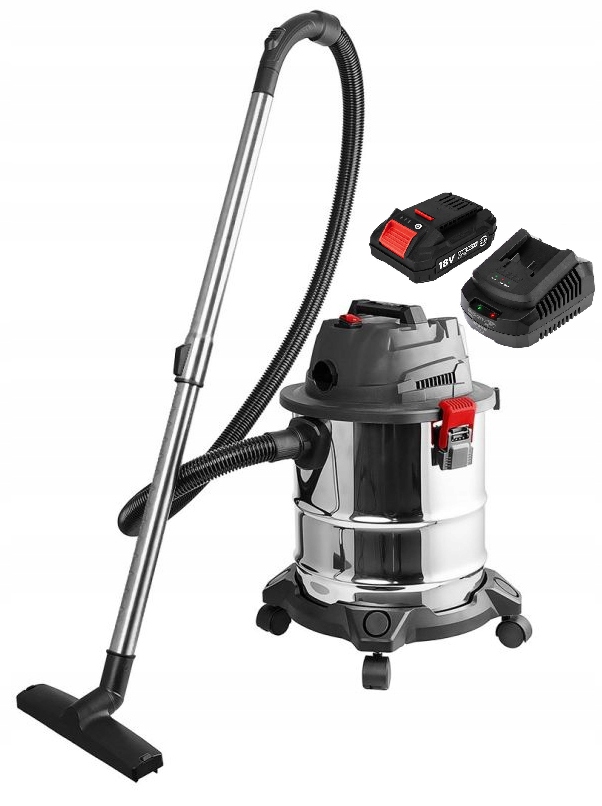 Graphite Vysavač 20L Akumulátor 2AH Sada 58GE124 58GE131