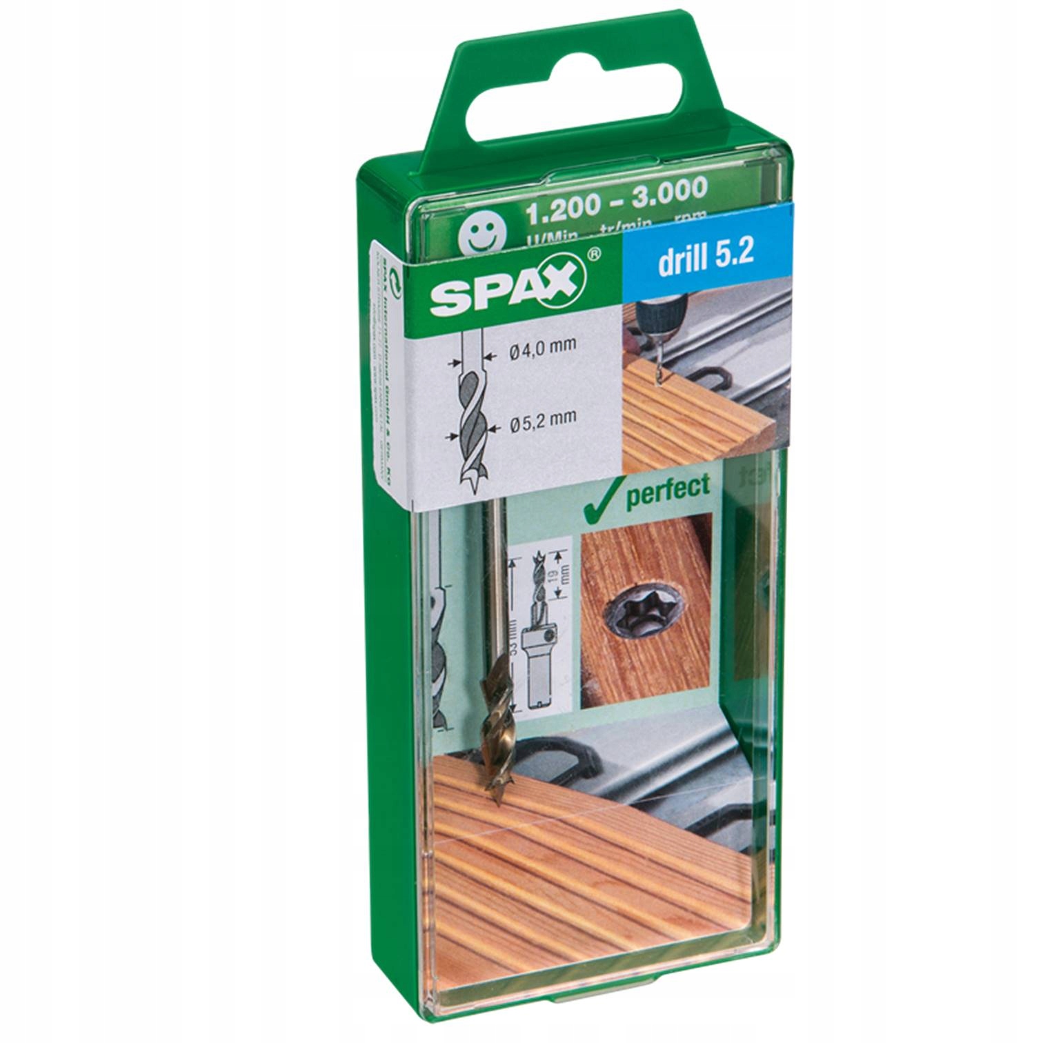 Spax Step Drill 5,2 Alu Wiertło Do Tarasów Na Konstrukcji Aluminiowej