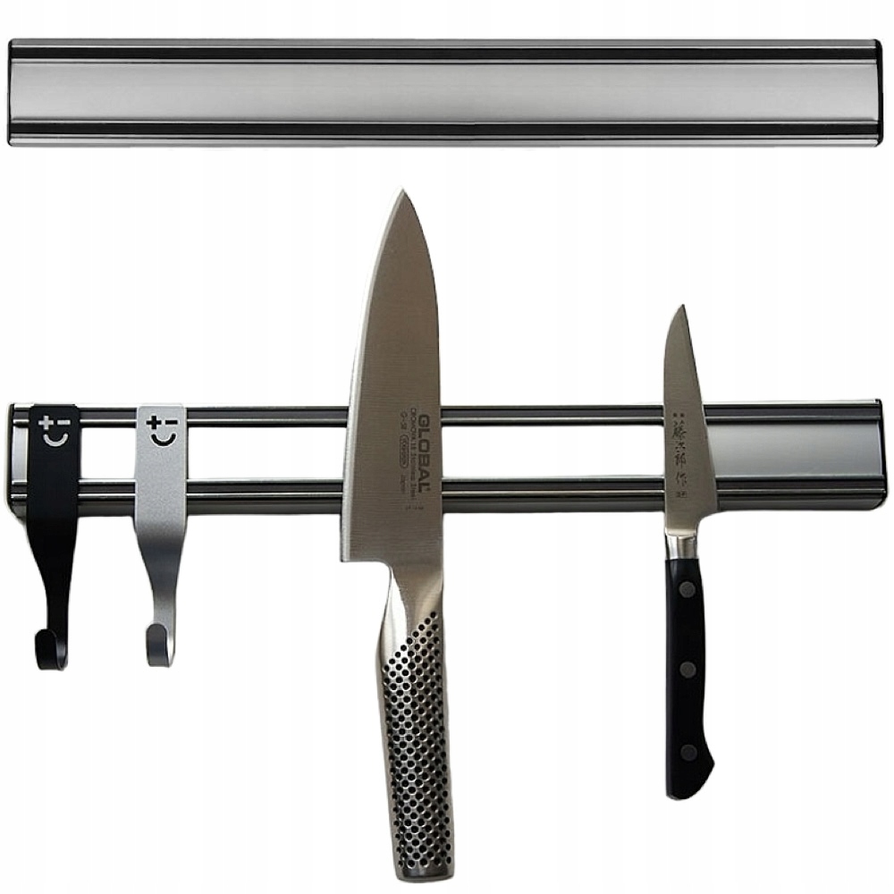 Bisbell hliníková magnetická lišta na nože 35 cm 350 mm B44A35