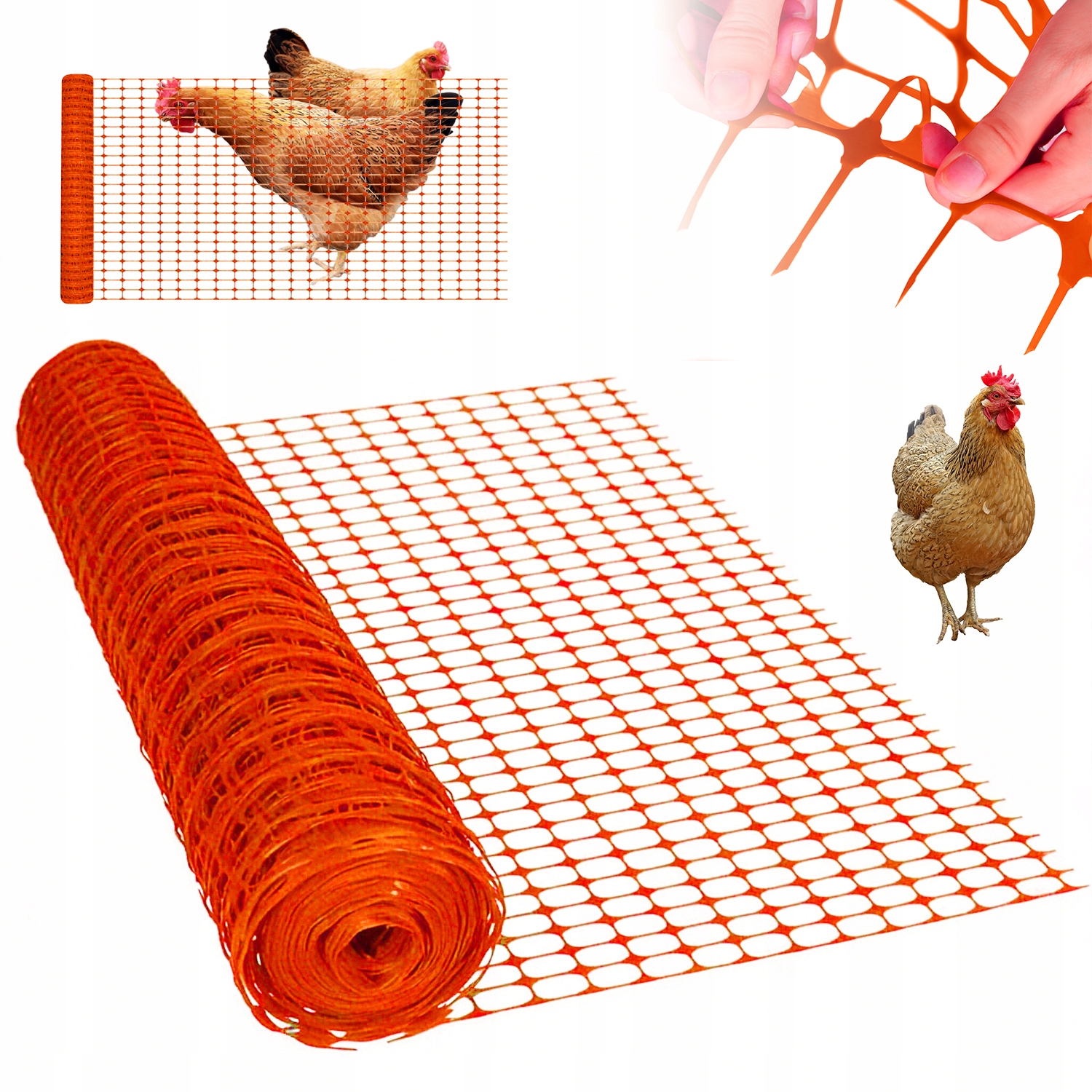 Mobilní Oplocení 65X35 MM Polypropylené Bezpečné, Flexibilní Zahrada