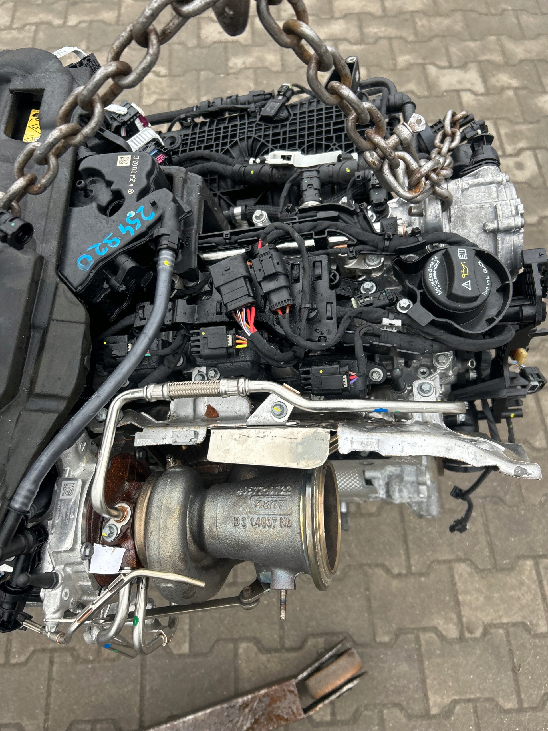 engine complete MERCEDES C KLASA 4 MATIC 254920 10TYS KM