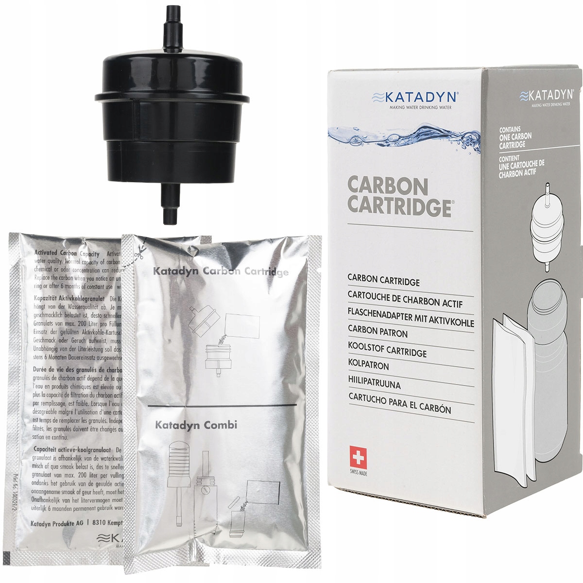 Filtr Węglowy Adapter Carbon Cartridge Do Butelek Nalgene Wm