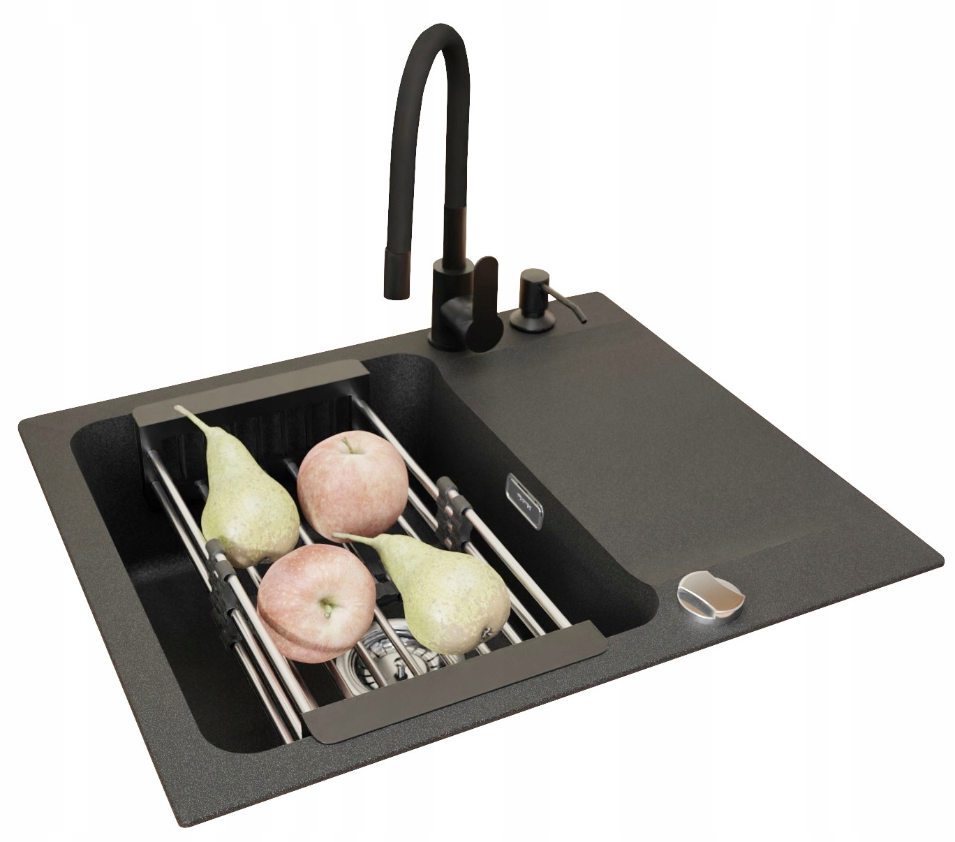 Zlewozmywak Franke Oid 611-62 bateria elastyczna dozownik wkładka