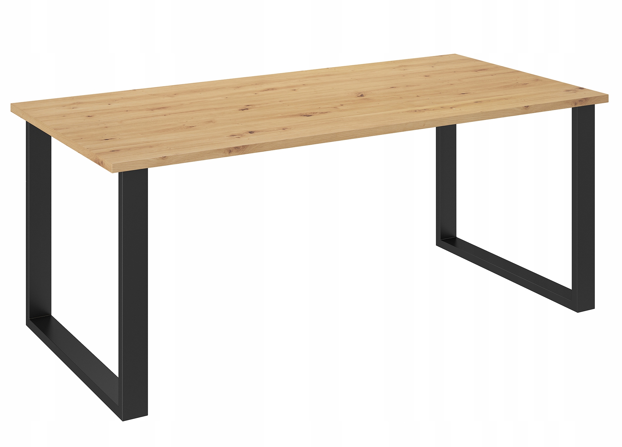 Jídelní Stůl Do Kuchyně Industrial Kovové Nohy Loft 185x90 Dub Artisan