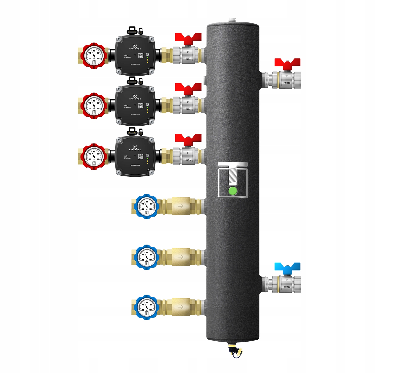 Sprzęgło Hydrauliczne Z Trzema Obiegami ZMS000