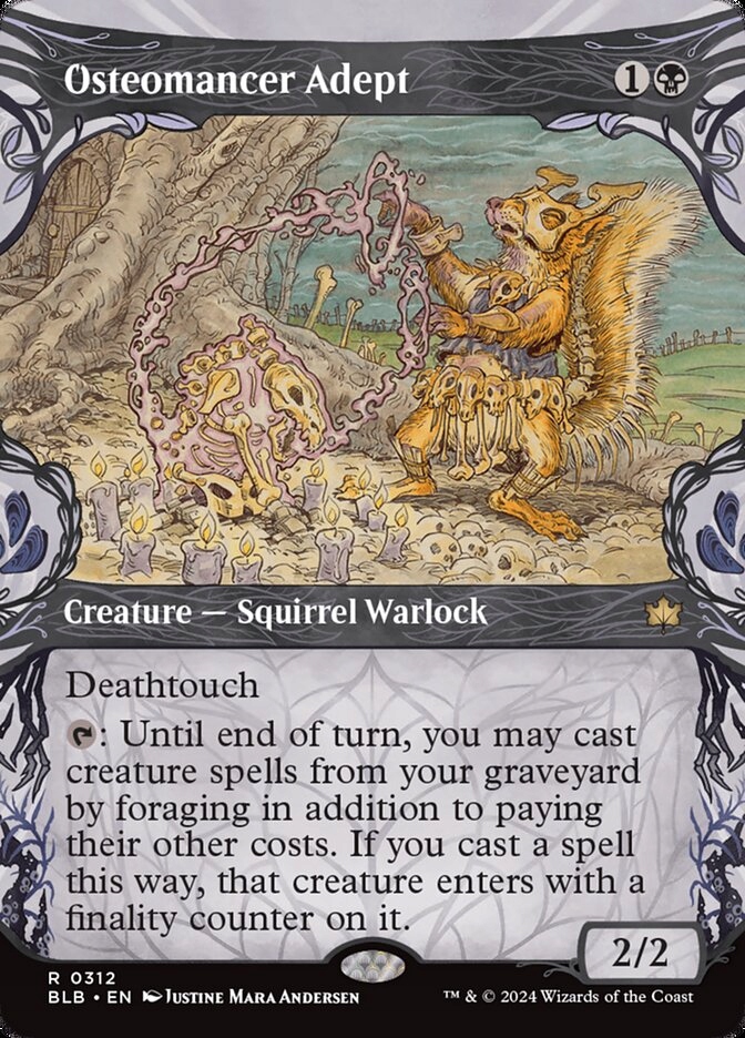 [MTG] Osteomancer Adept [SHOWCASE] (BLB)