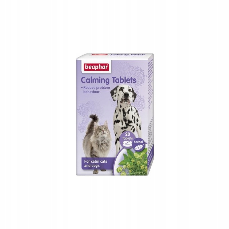 

Beaphar Calming Tablets 20 Tabl. - uspokajające