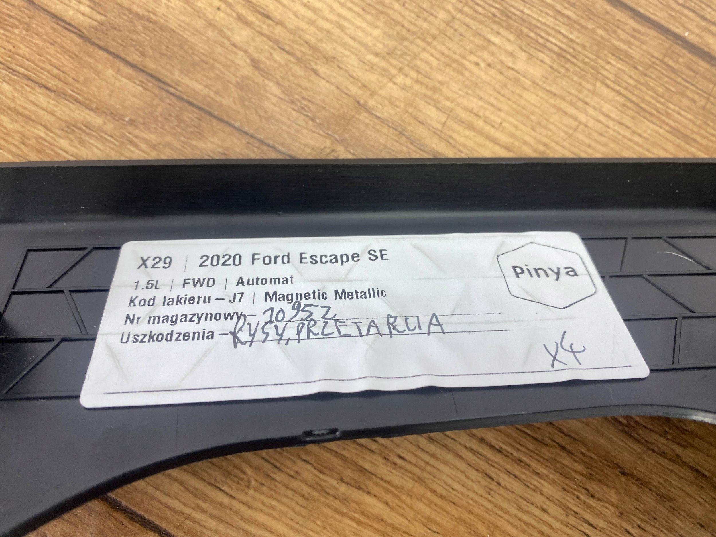 Blende Abdeckung szyny SITZ vorne links Ford Escape IV 2020+