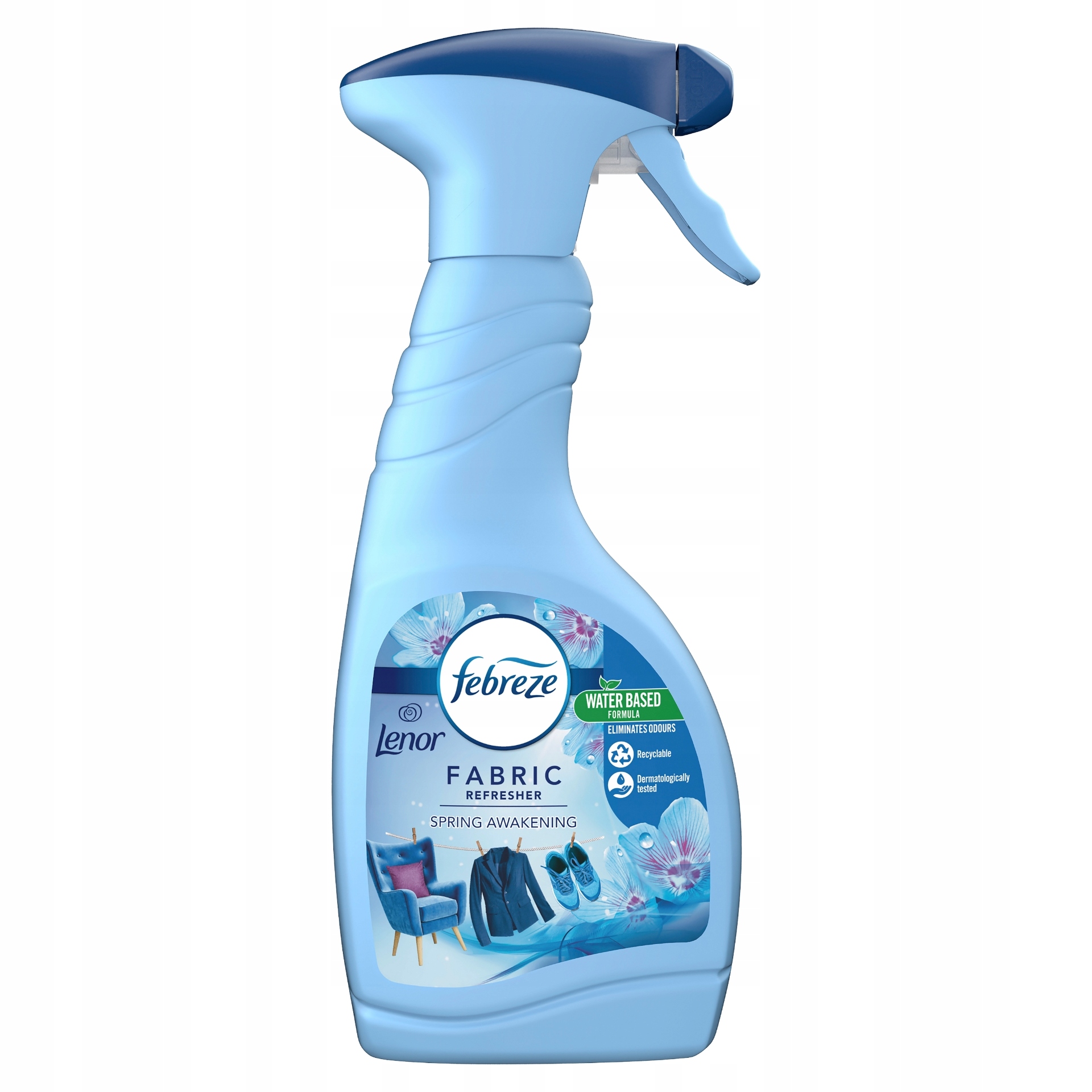 4 x Febreze & Lenor Goldene Orchidee Textilerfrischer-Spray, 4 x 500ml