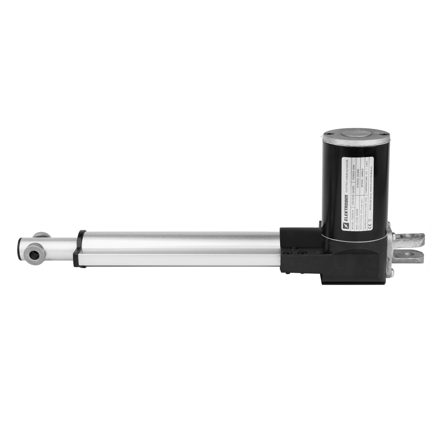 SIŁOWNIK 24V NAPĘD AUTOMAT SZYBKI CICHY JAKOŚĆ FV - IDEALNY DO BRAM