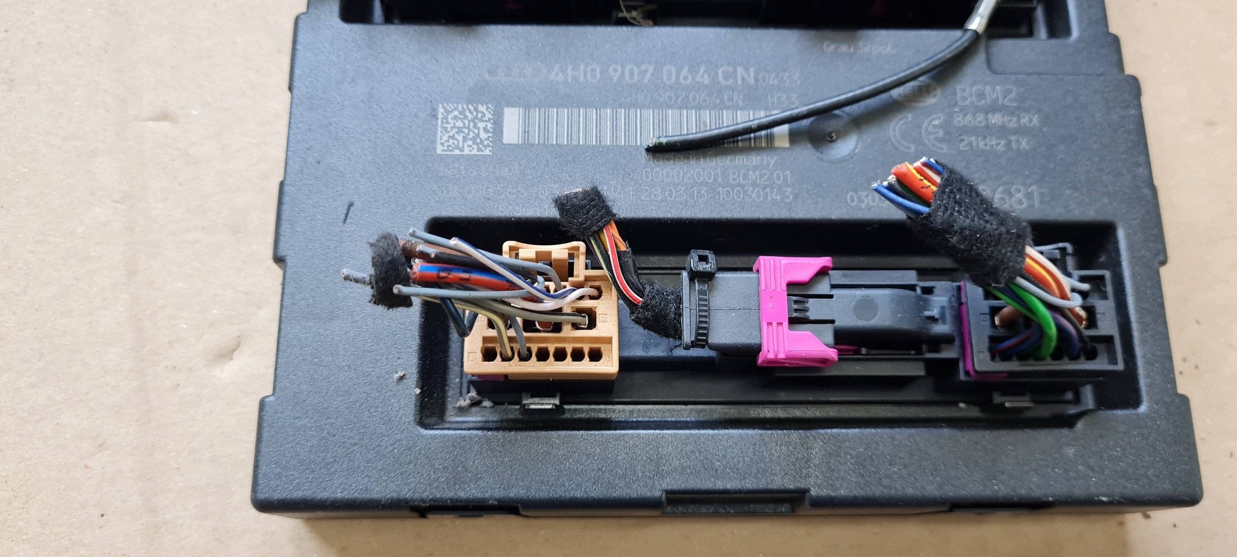 A7 4G module control unit KOMFORTU BCM 4H0907064CN A6 C7 4G