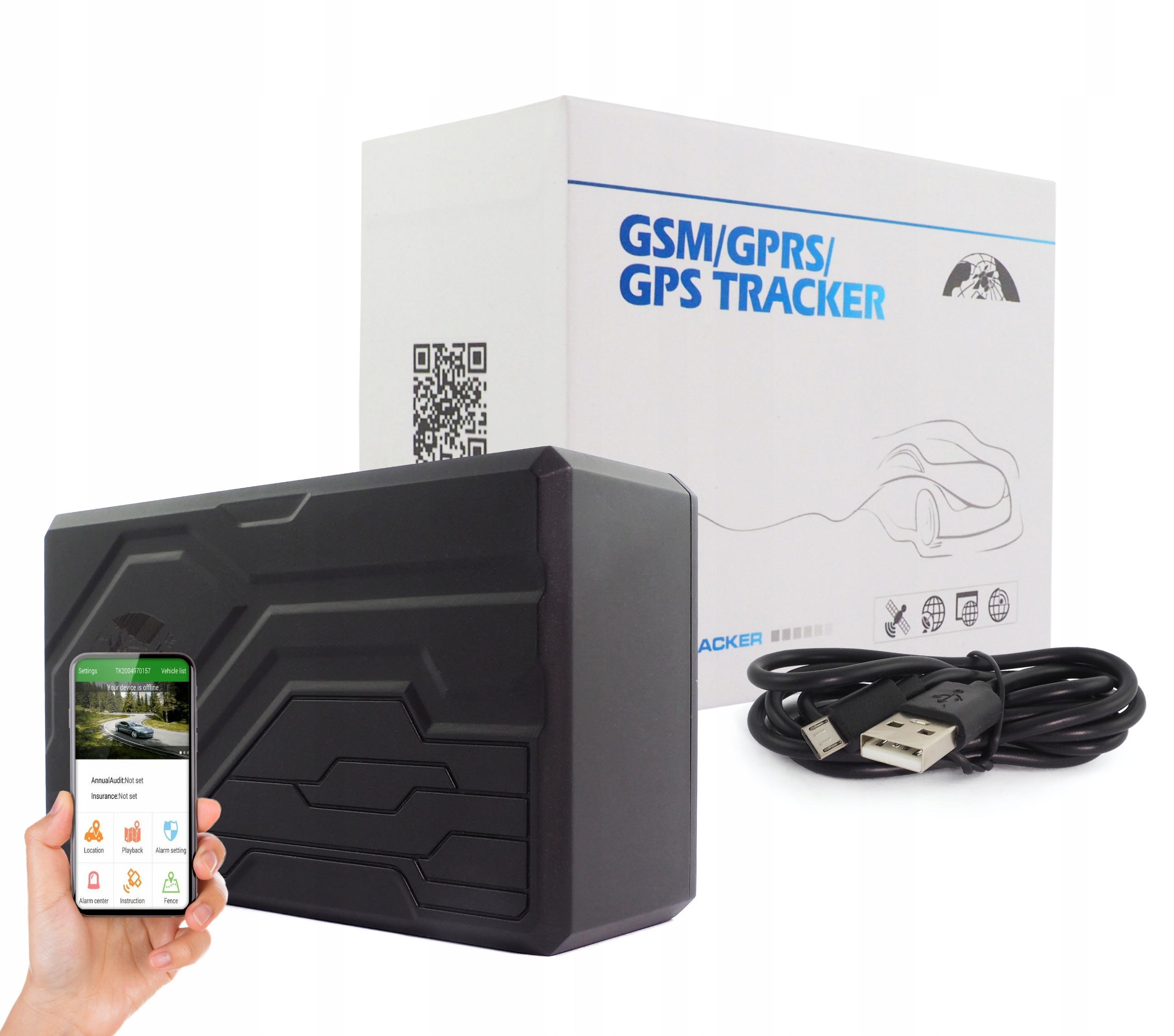 Gps lokátor do auta GPS108 Coban batéria 10000 mAh Magnet Aplikácia